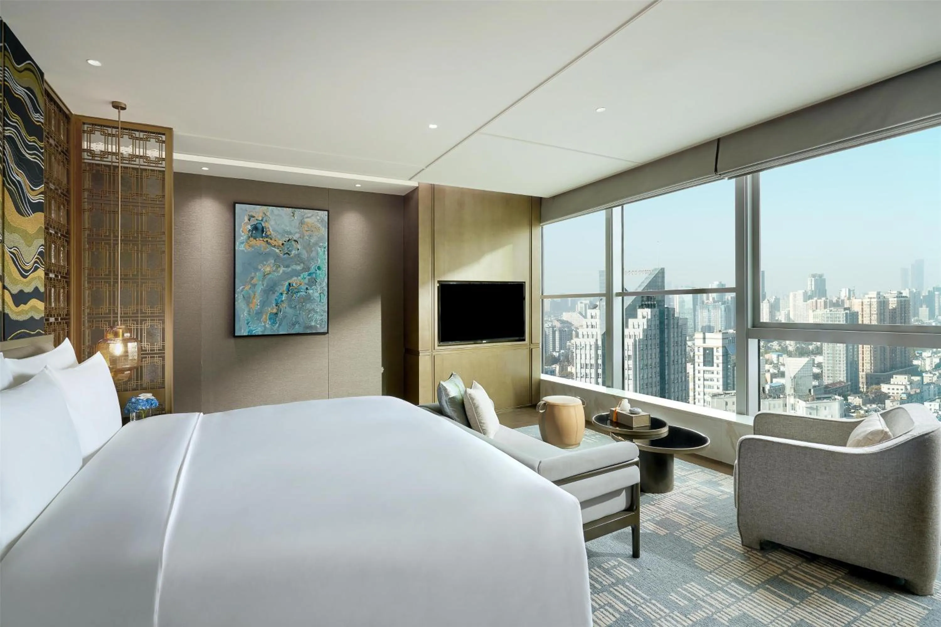 Bedroom in Kempinski Hotel Nanjing