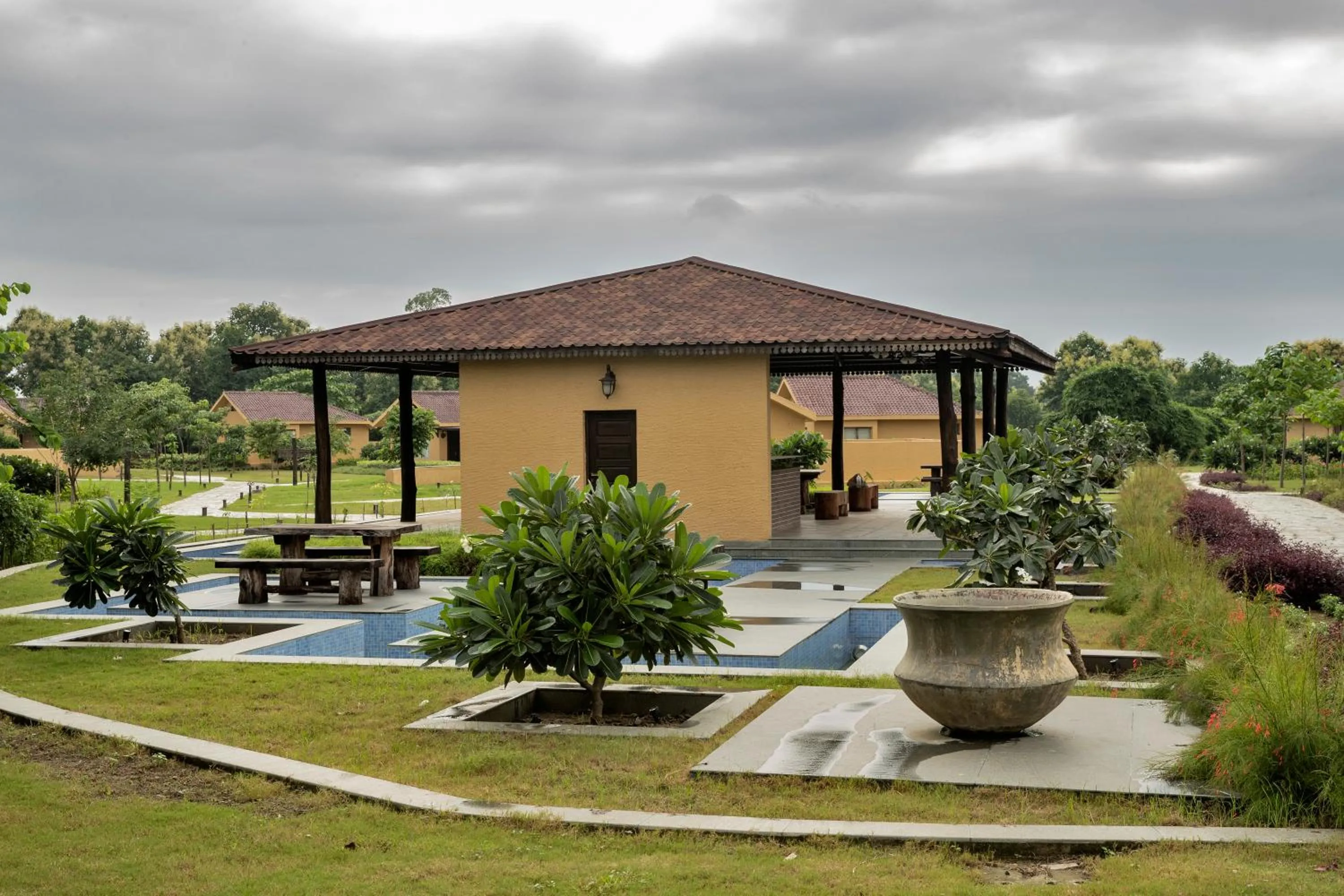 Property building in WelcomHeritage Tadoba Vanya Villas Resort & Spa