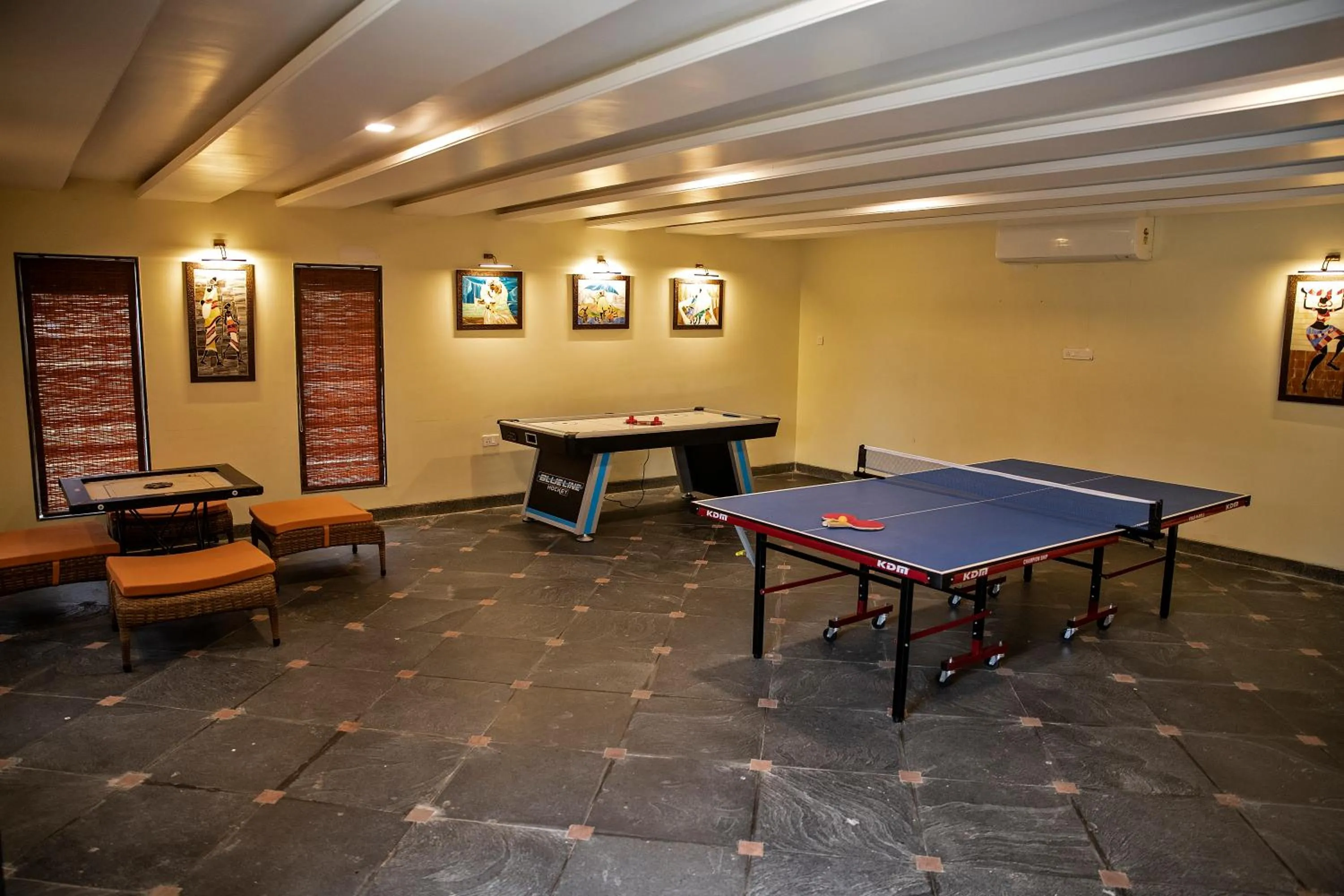 Game Room in WelcomHeritage Tadoba Vanya Villas Resort & Spa