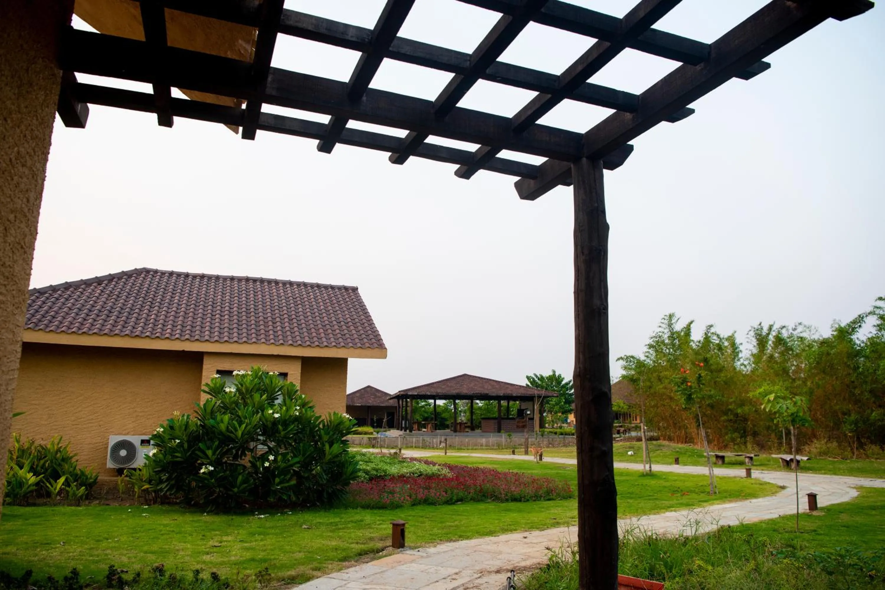 Garden in WelcomHeritage Tadoba Vanya Villas Resort & Spa