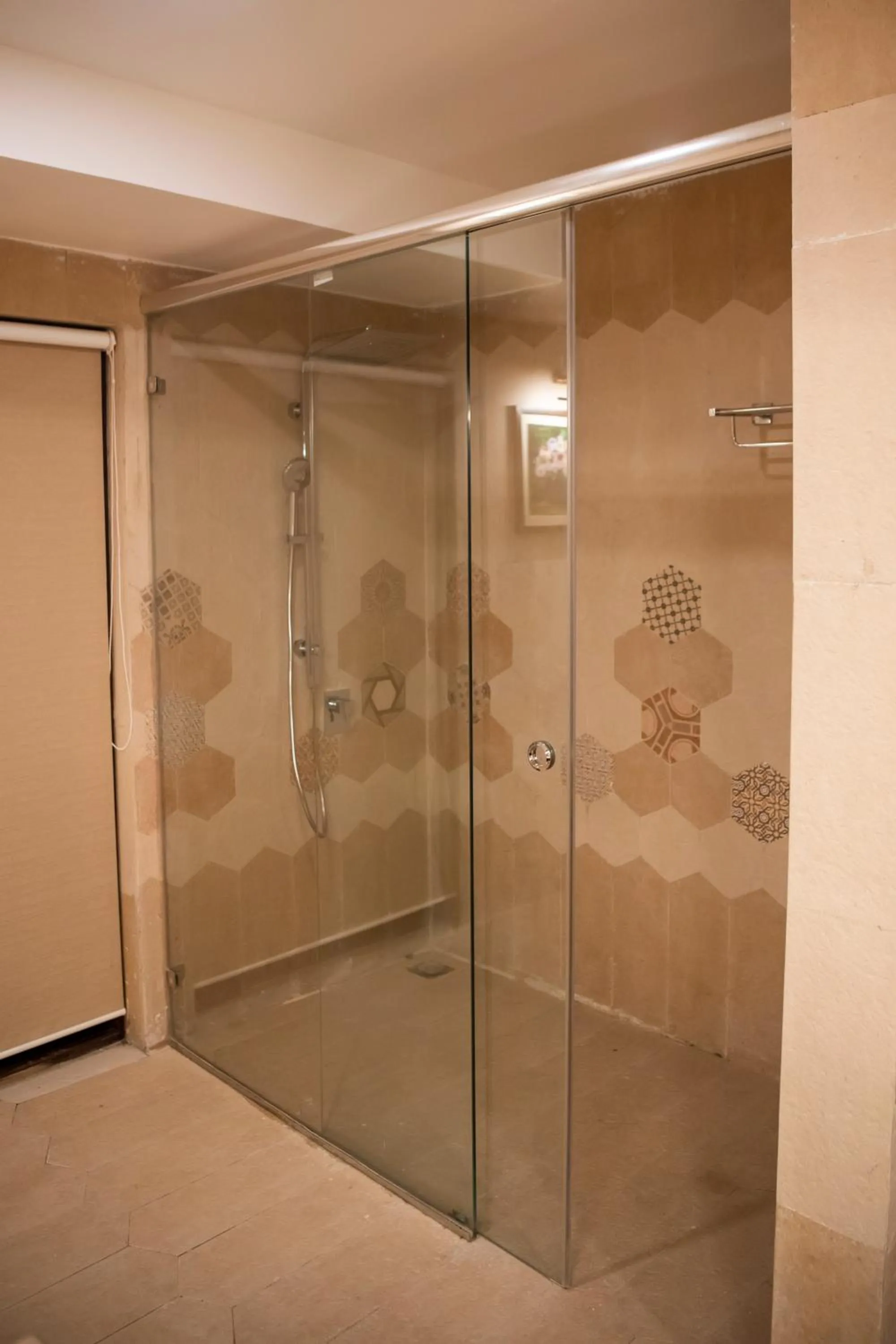 Bathroom in WelcomHeritage Tadoba Vanya Villas Resort & Spa