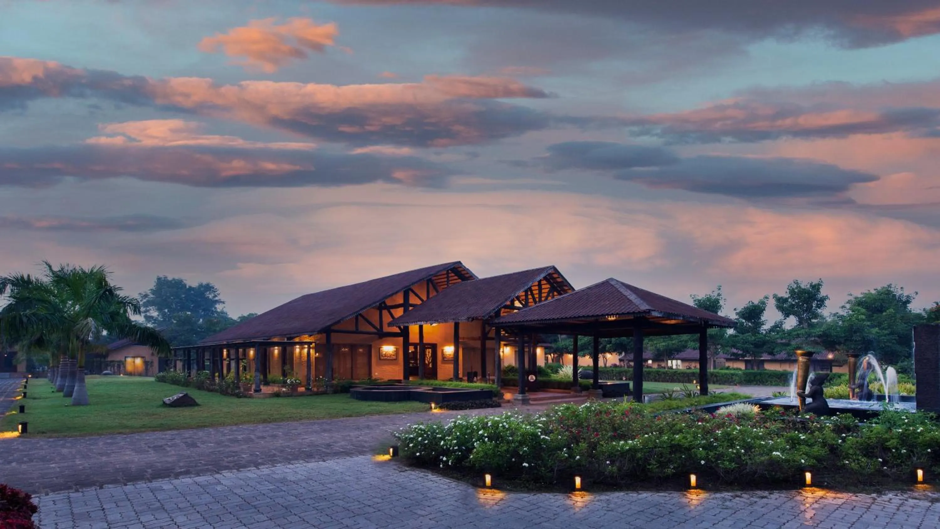 Property building in WelcomHeritage Tadoba Vanya Villas Resort & Spa