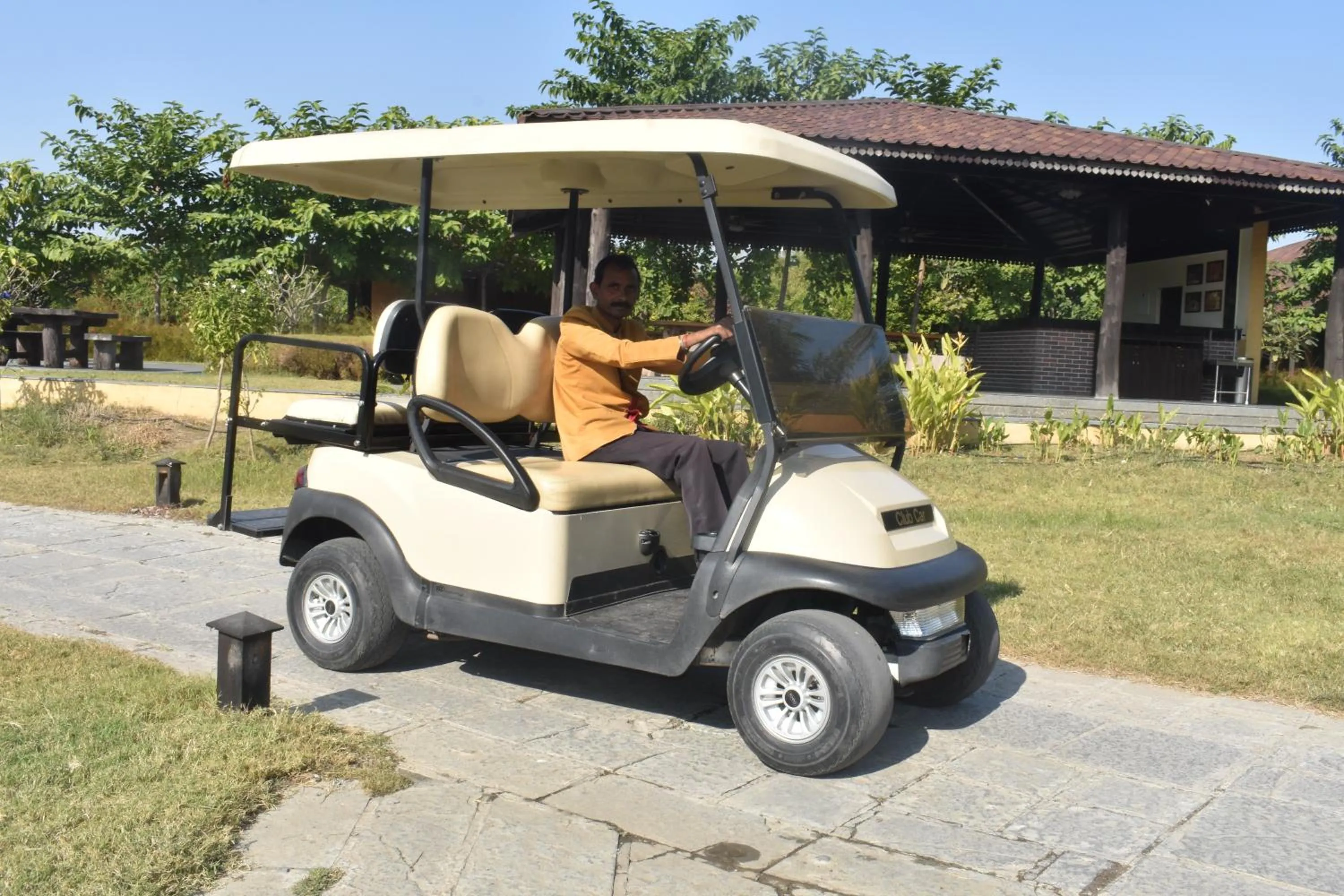 Staff in WelcomHeritage Tadoba Vanya Villas Resort & Spa