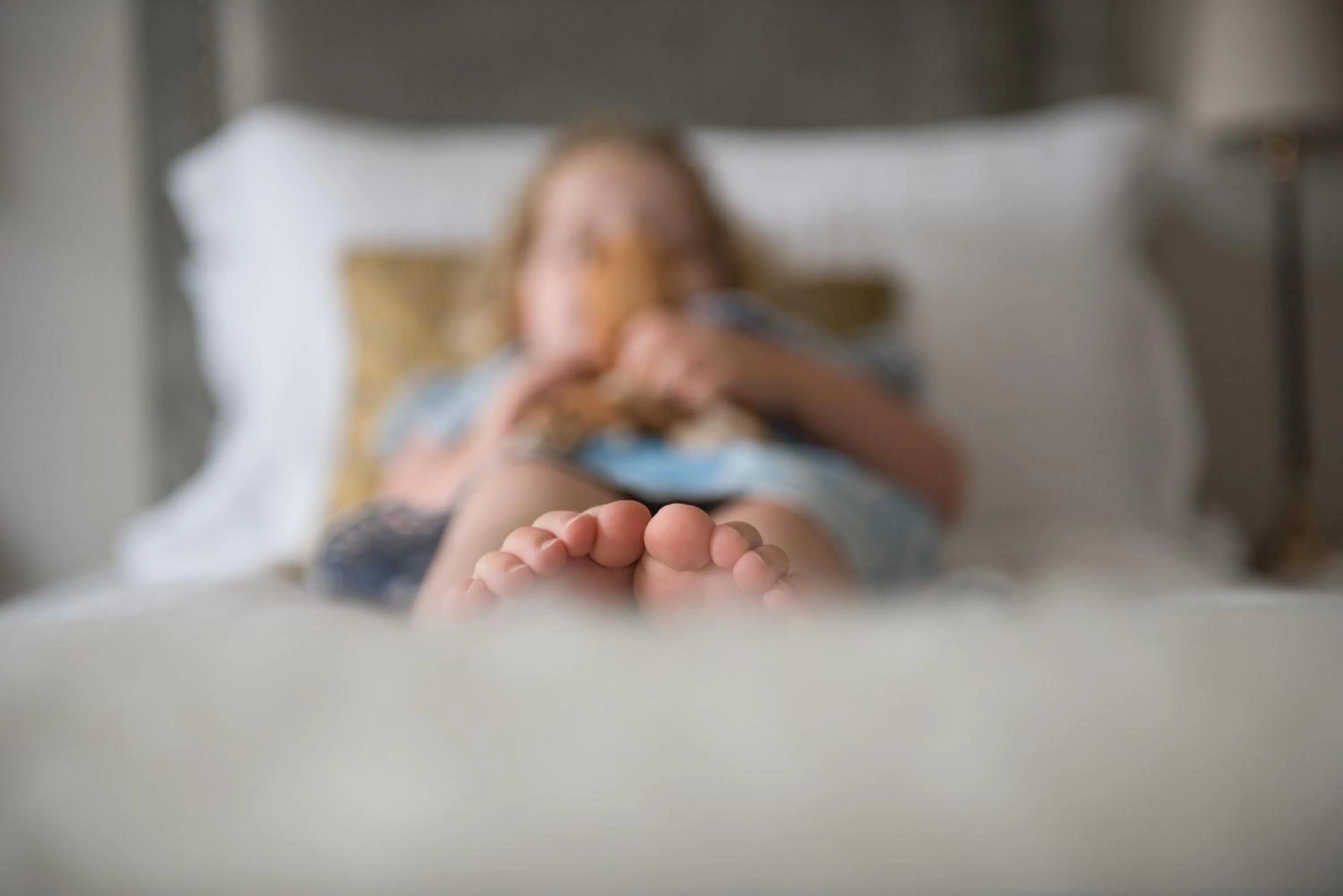 Bed in The Cross Keys Sherborne