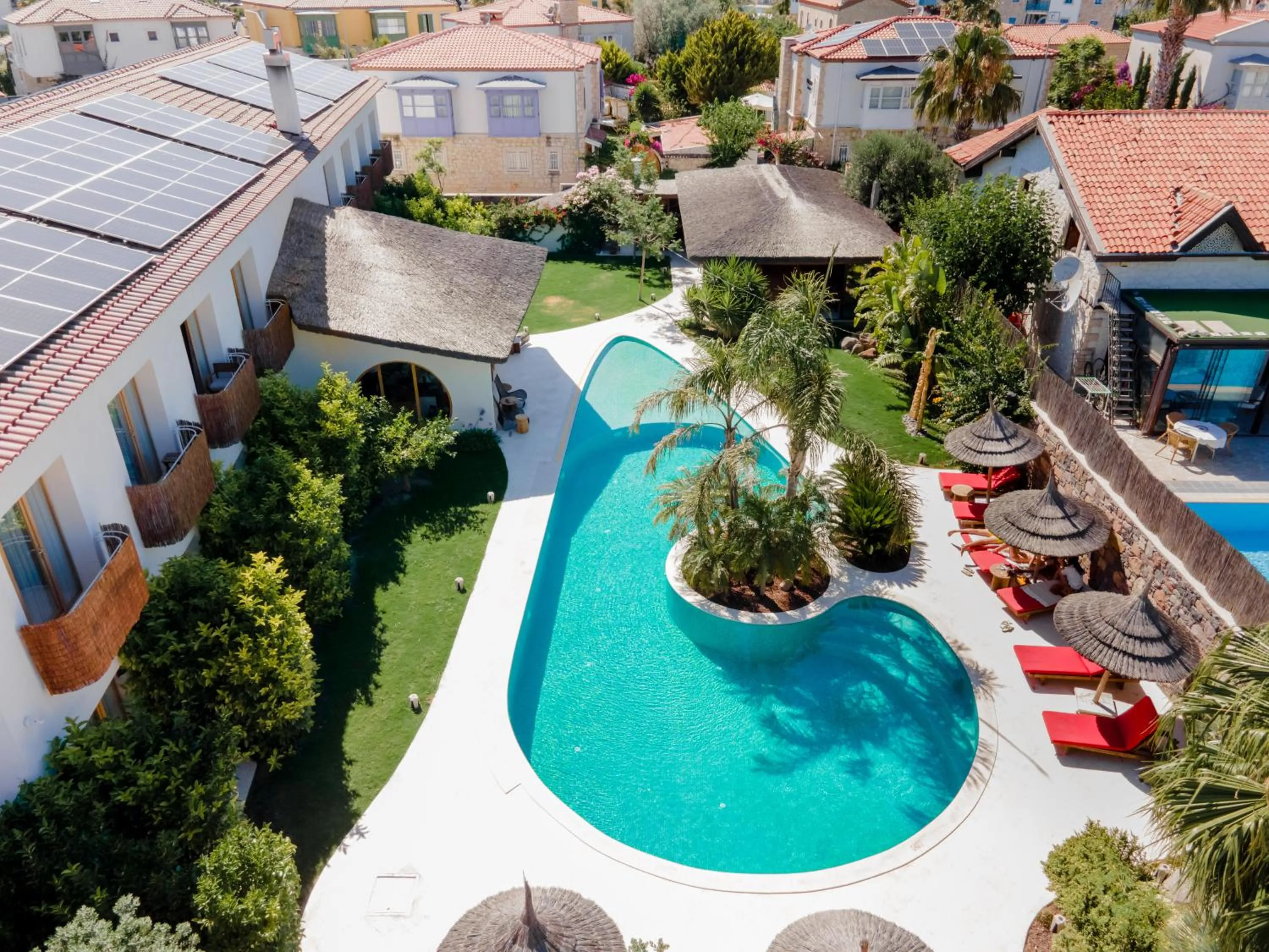 Swimming pool in Pachamama Alaçatı