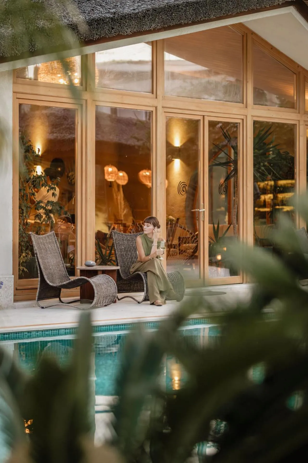 Natural landscape in Pachamama Alaçatı