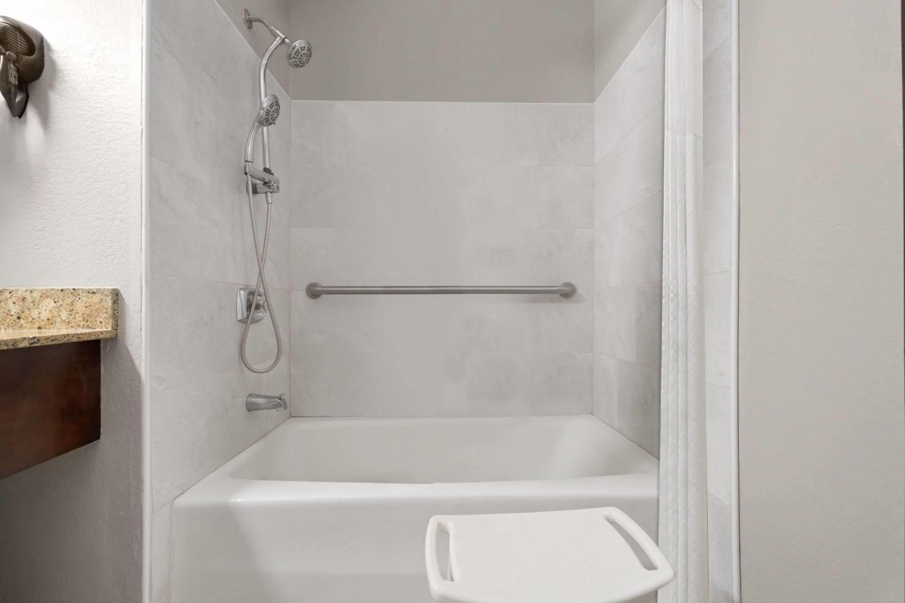 Bathroom in Super 8 by Wyndham Farmville