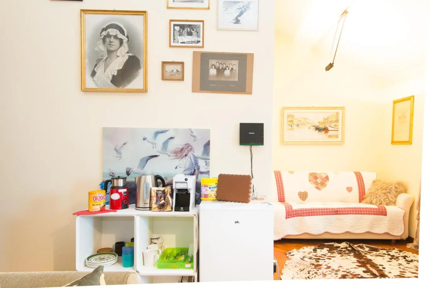 Food and drinks, Bed in La mansarda delle meraviglie B&B Superior