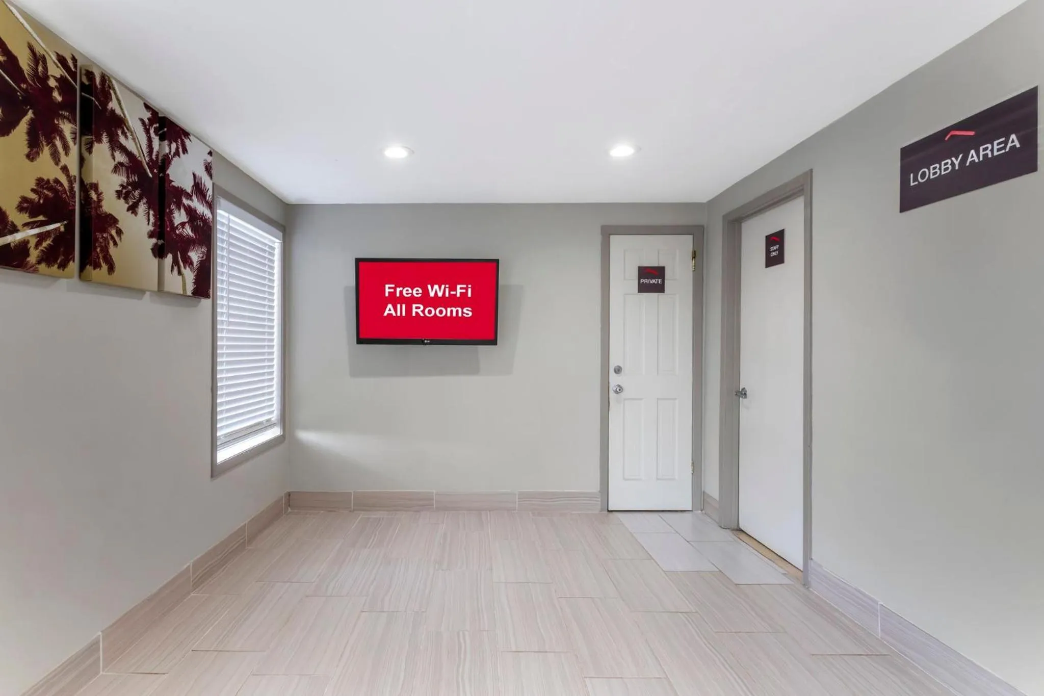 Lobby or reception in Red Roof Inn Hope