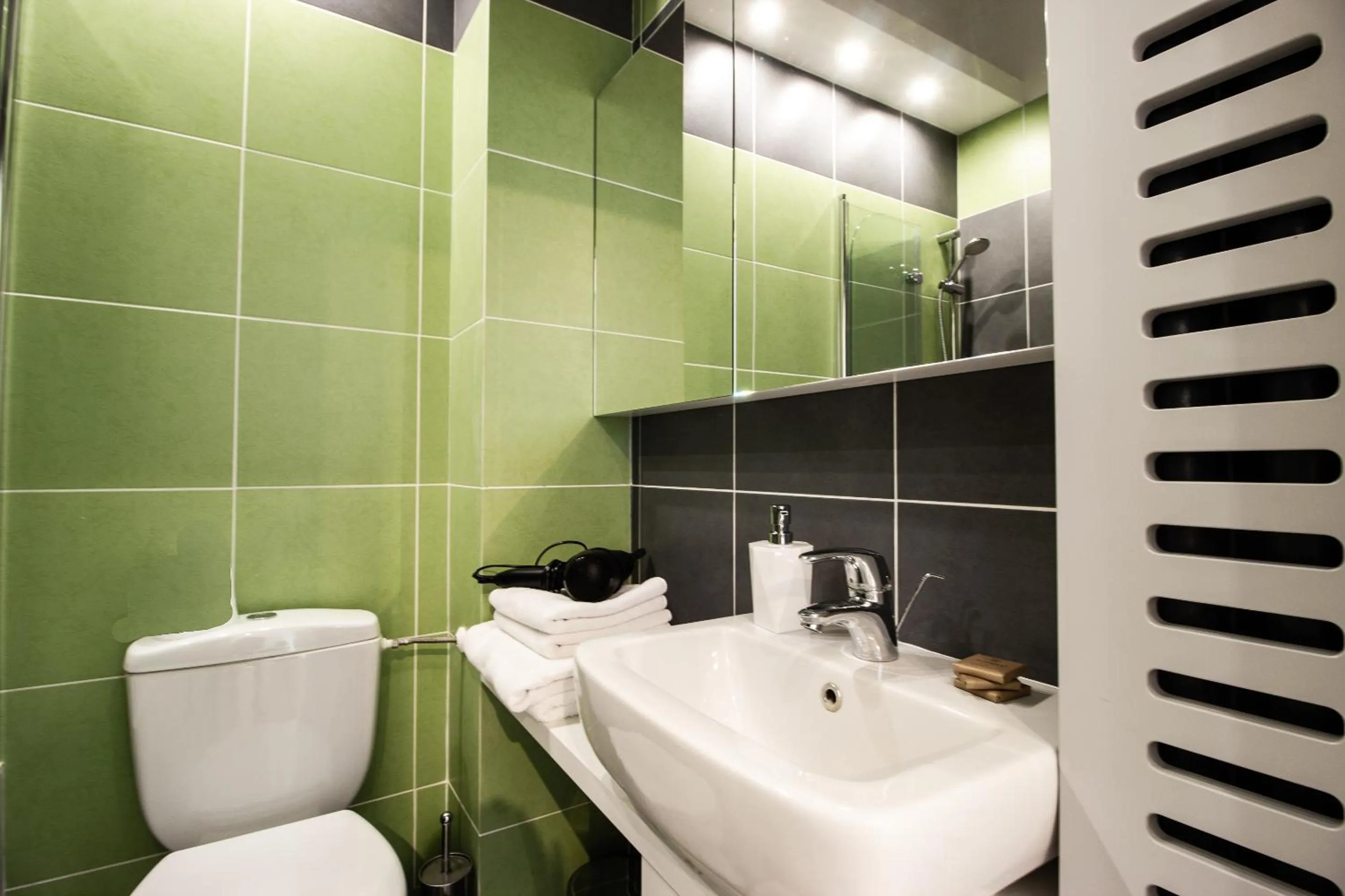 Shower in Old Town Krasiński Garden by BookingHost