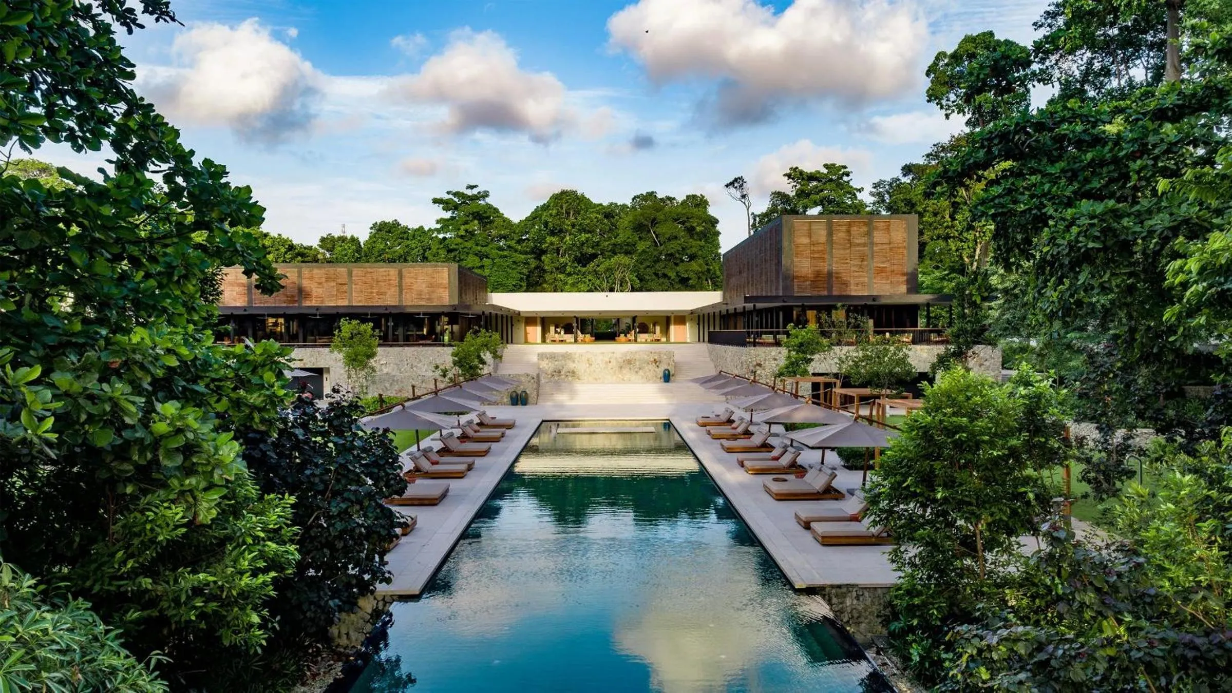 Swimming pool in The Sireya Desaru Coast - Operated by Mandarin Oriental