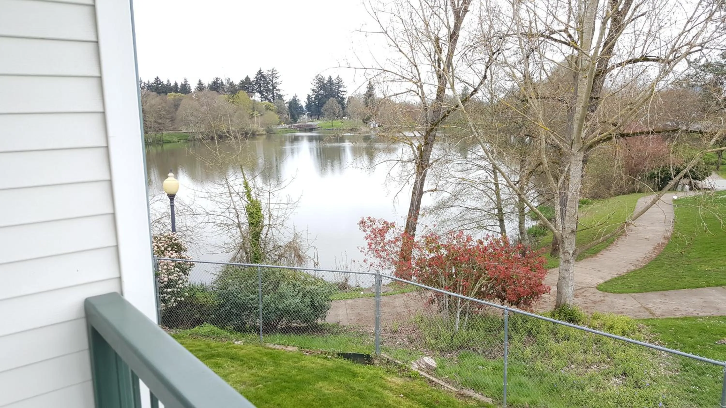 Garden view in Motel 6 Albany, OR
