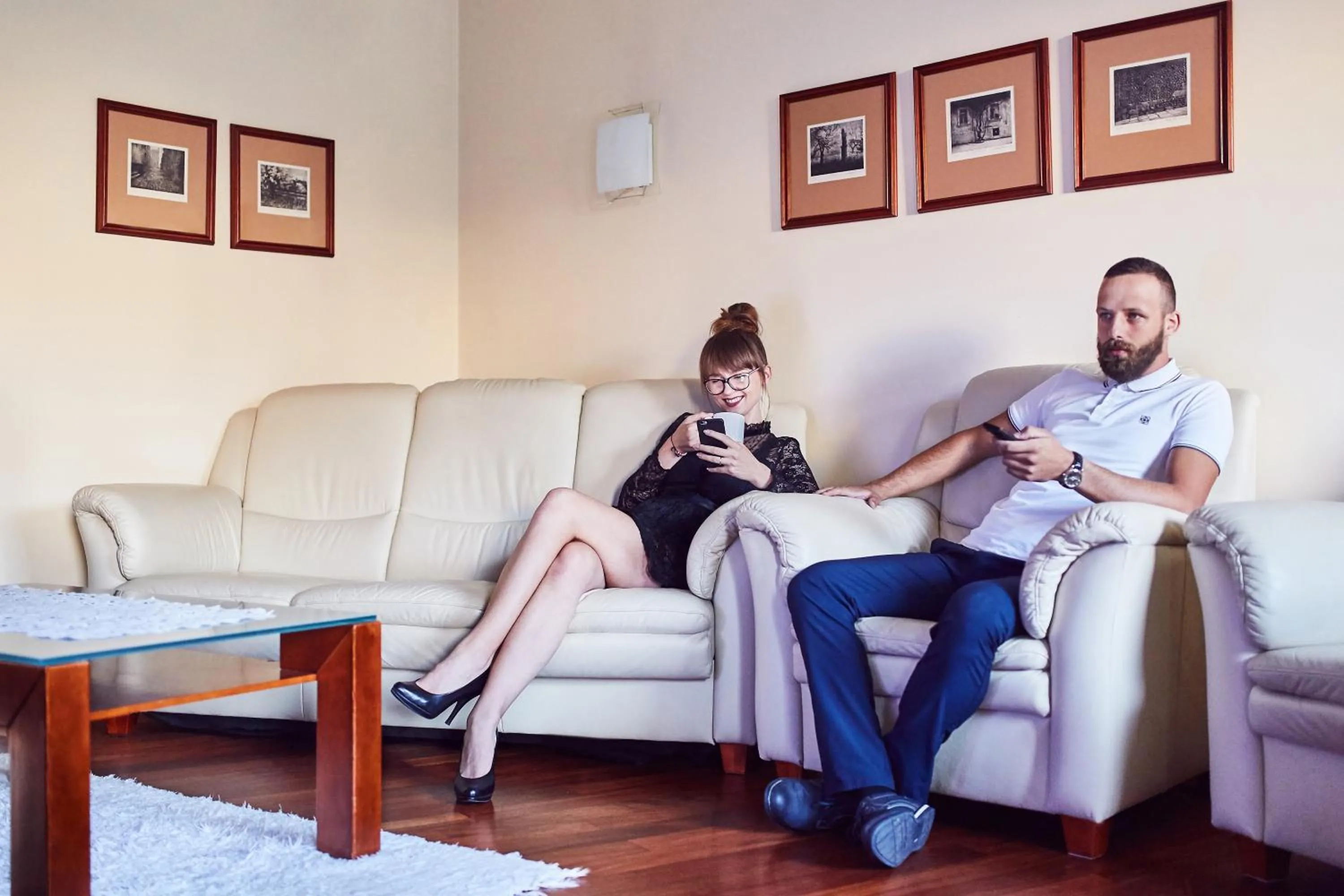 Living room in Apartament Królewski