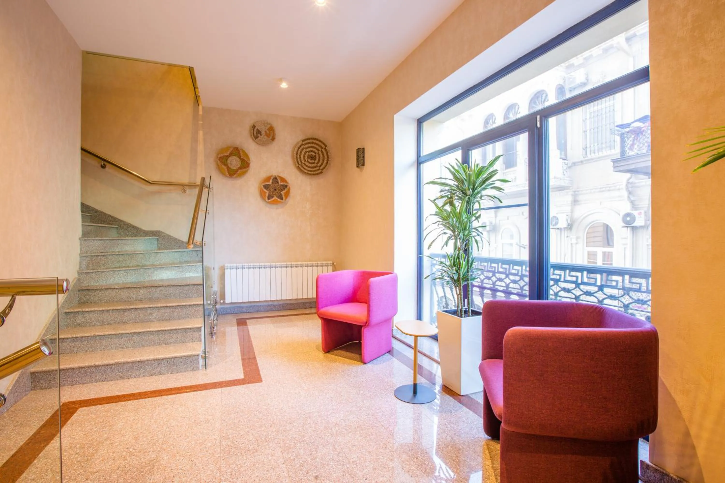 Living room in City Park Hotel