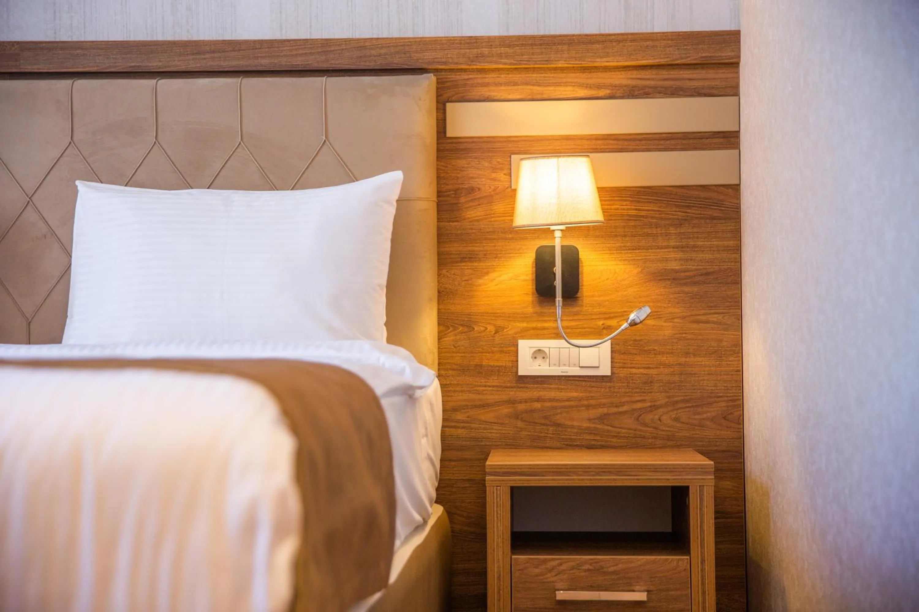 Bed in City Park Hotel