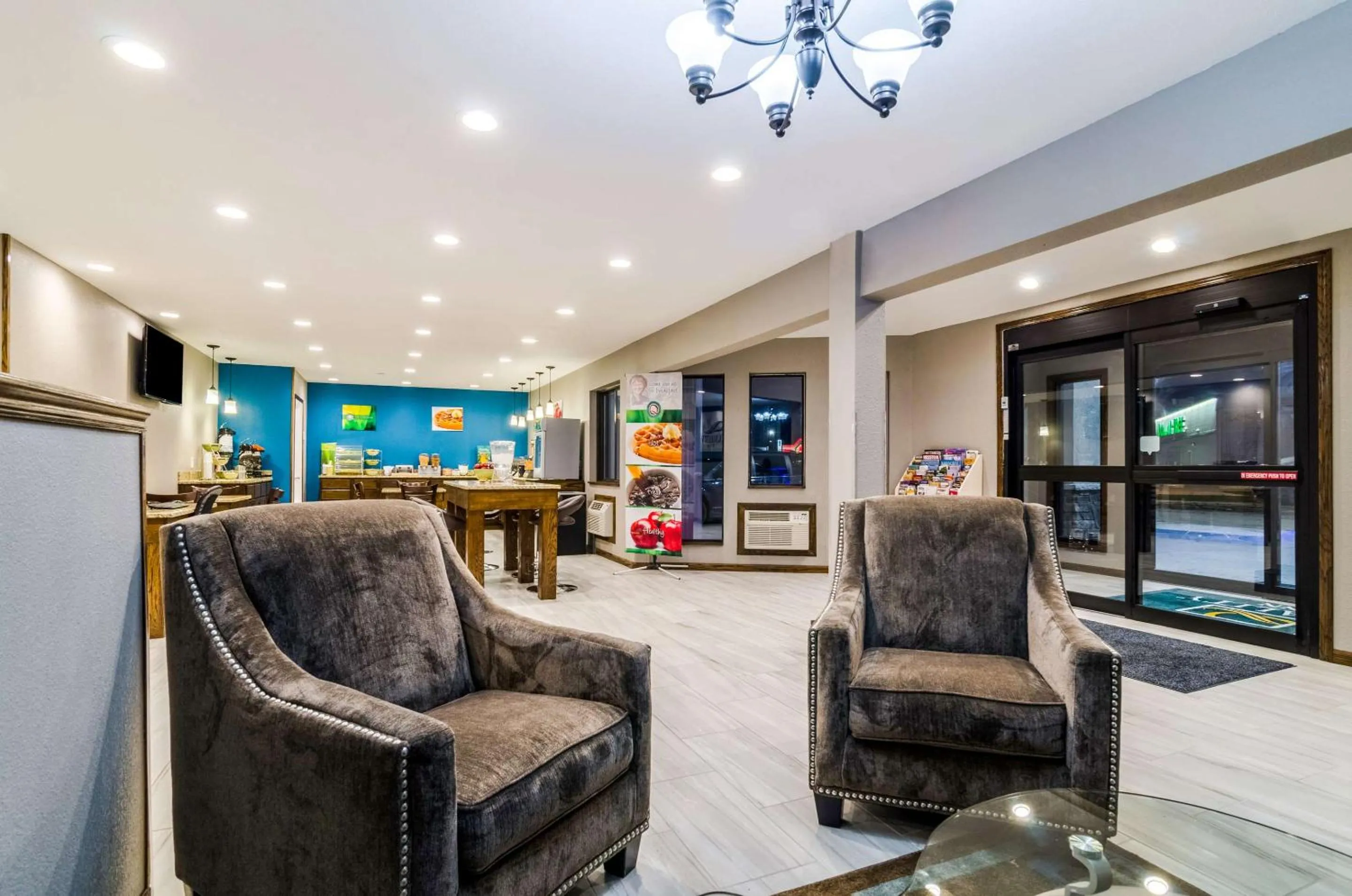 Lobby or reception in Quality Inn Great Bend