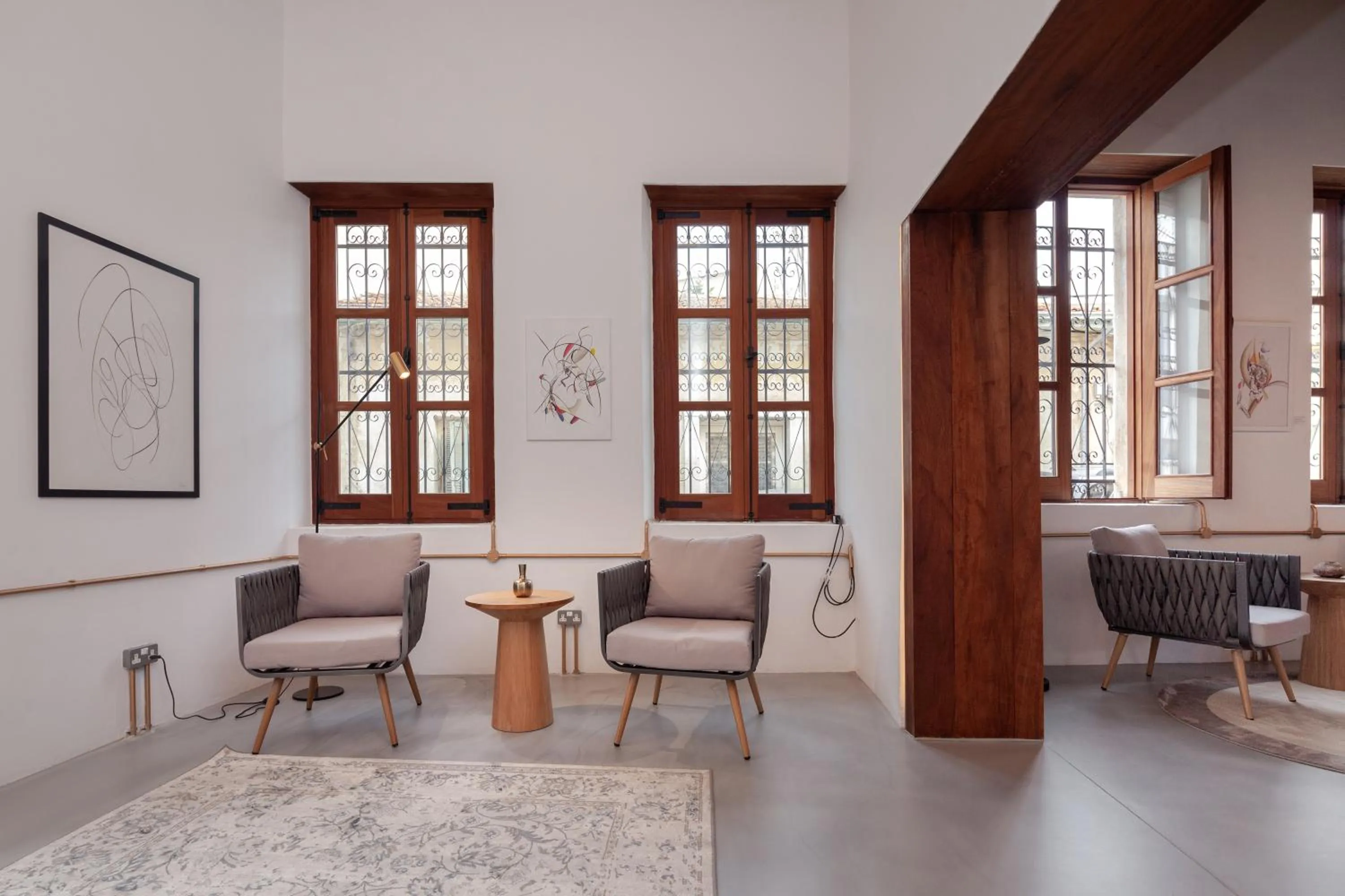 Lobby or reception in Alinea Suites Limassol Center