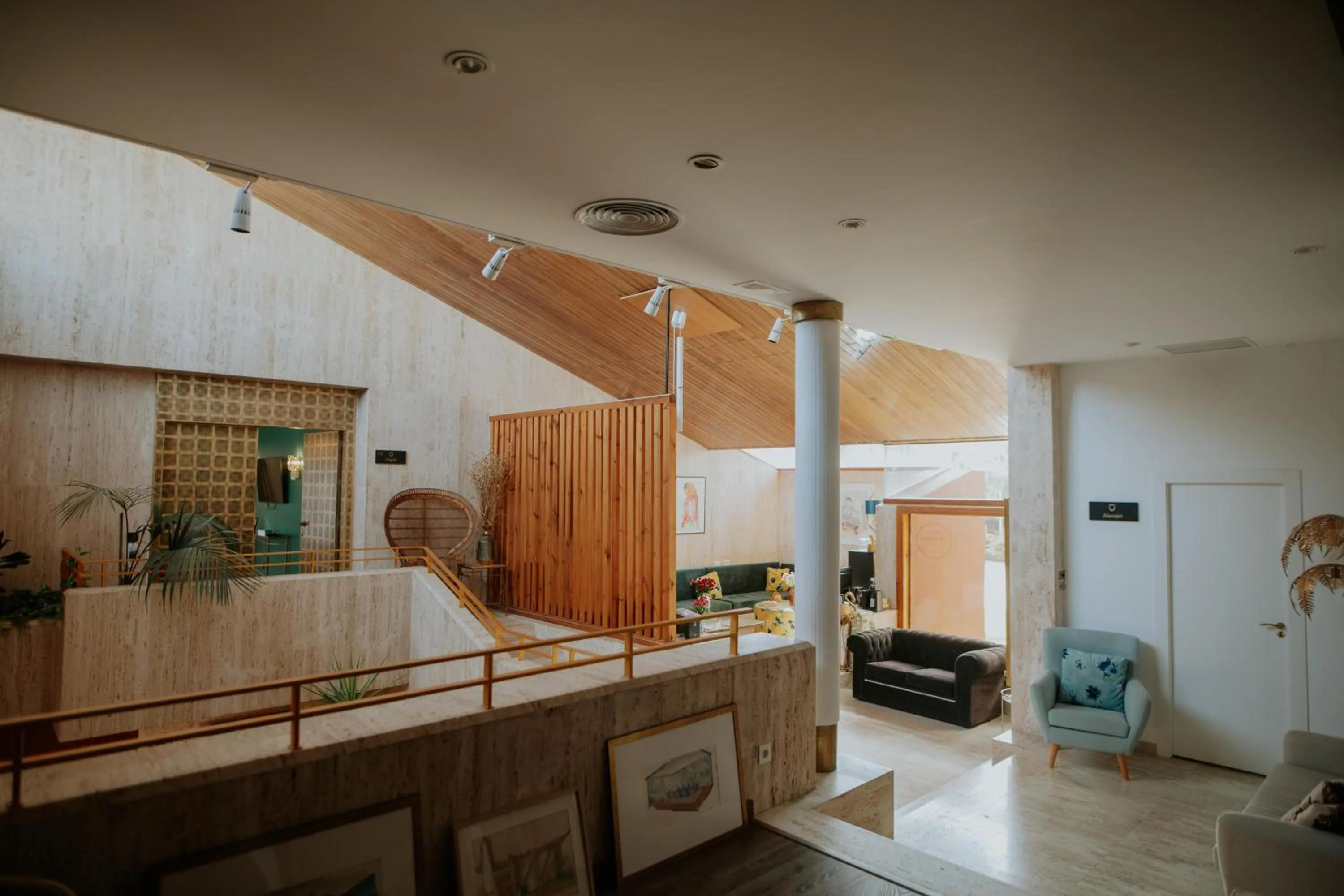 Lounge or bar in Hotel Boutique Hort de Nal