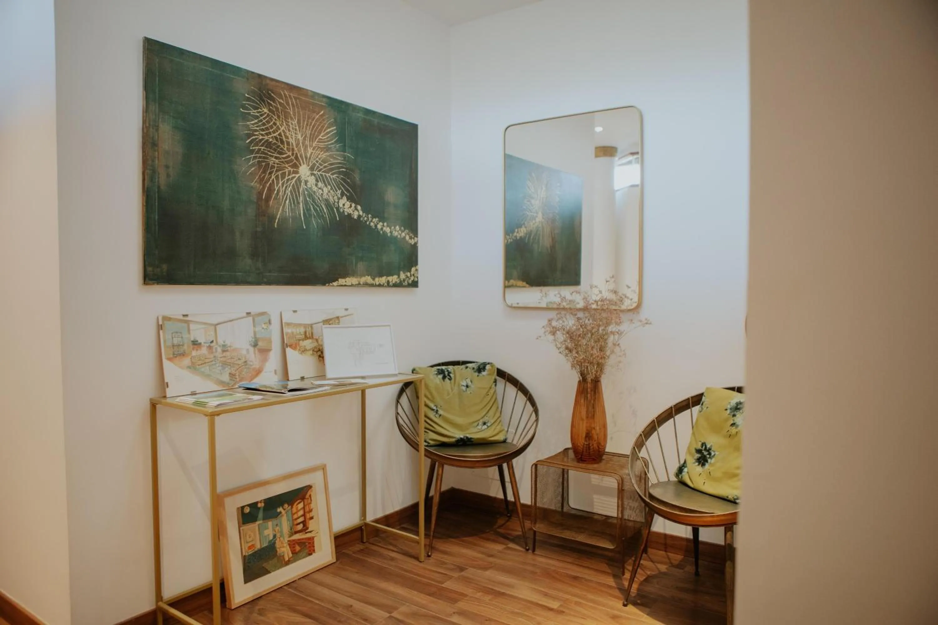 Lobby or reception in Hotel Boutique Hort de Nal