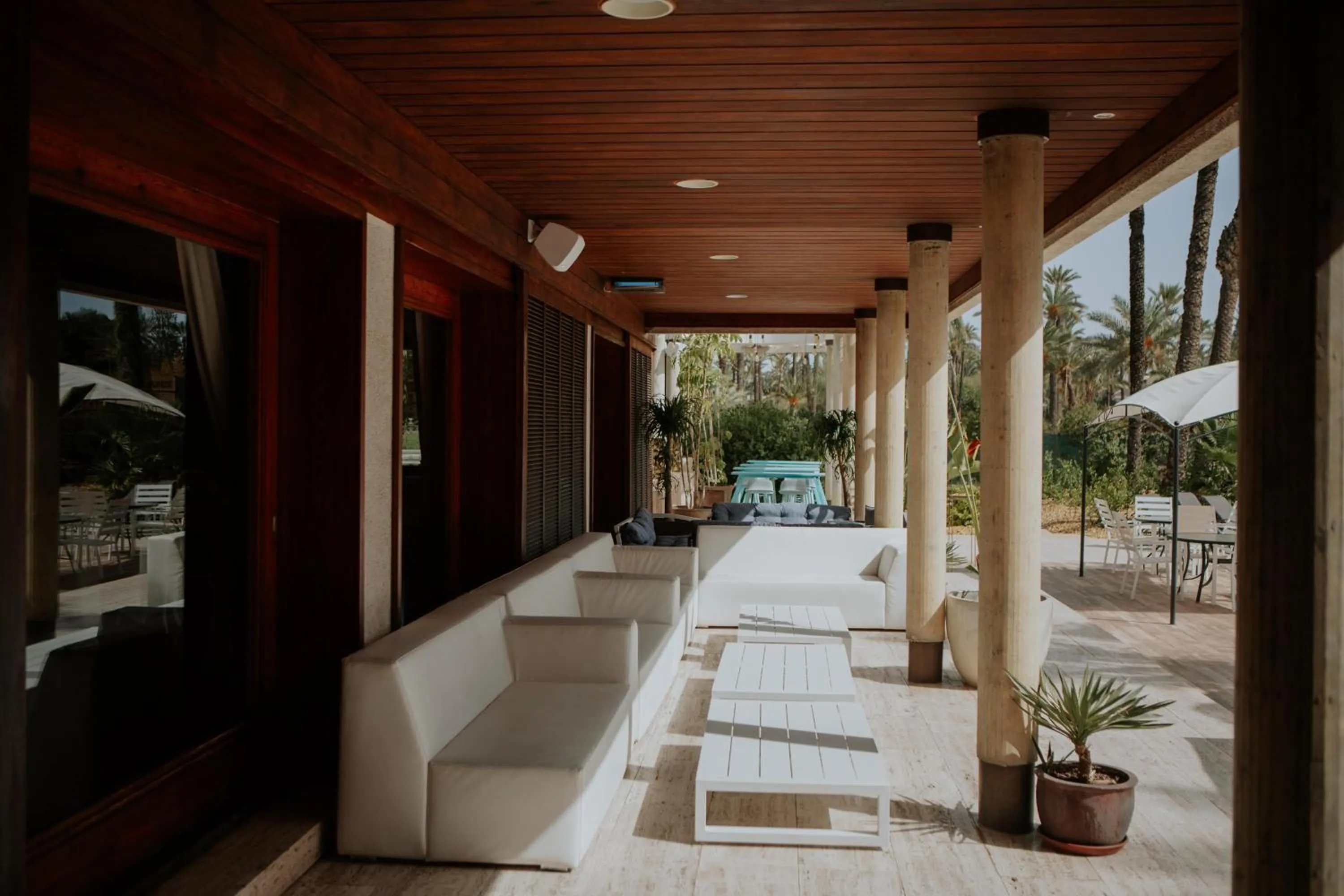 Lobby or reception in Hotel Boutique Hort de Nal