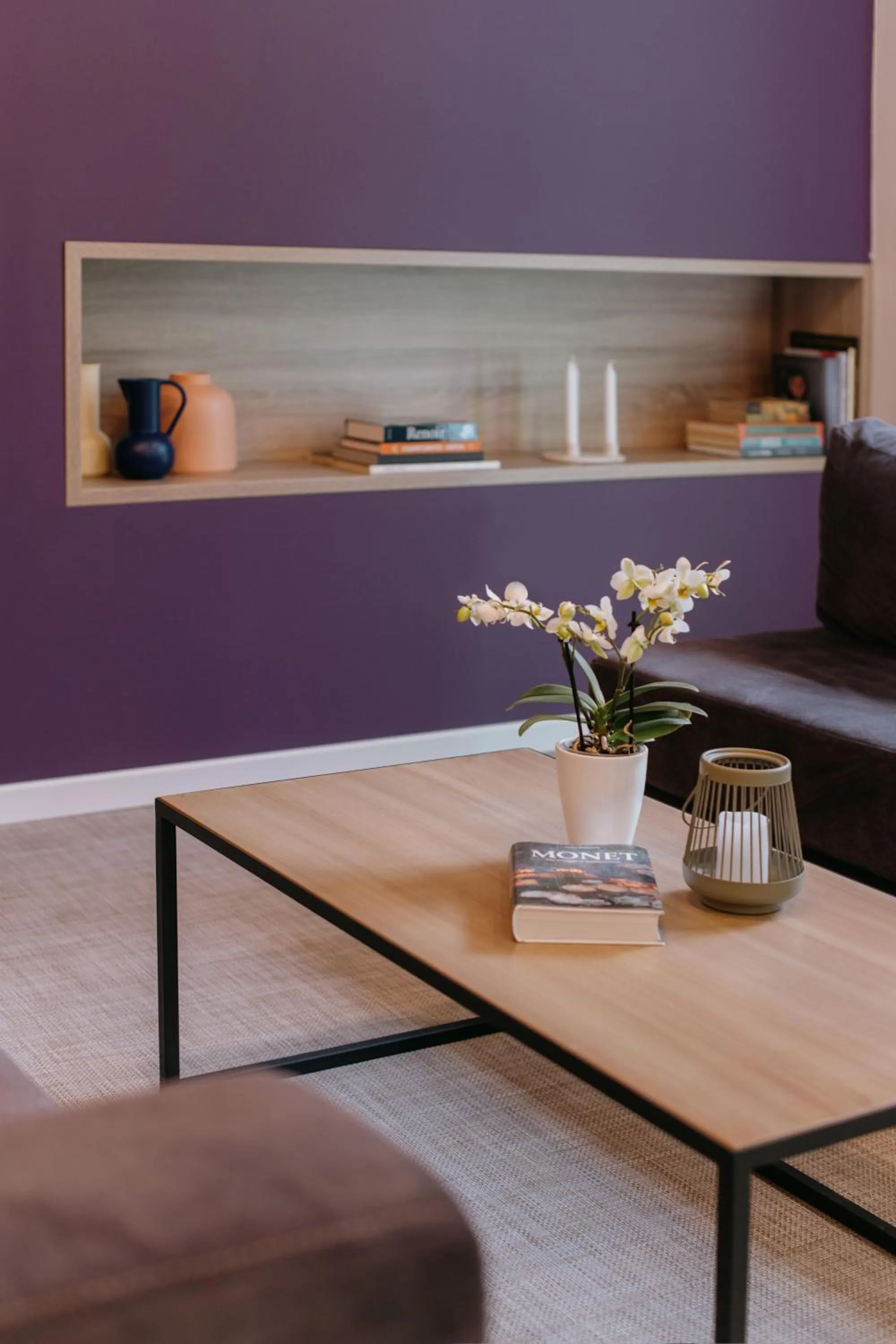 Seating area in Impresamente Art Hotel