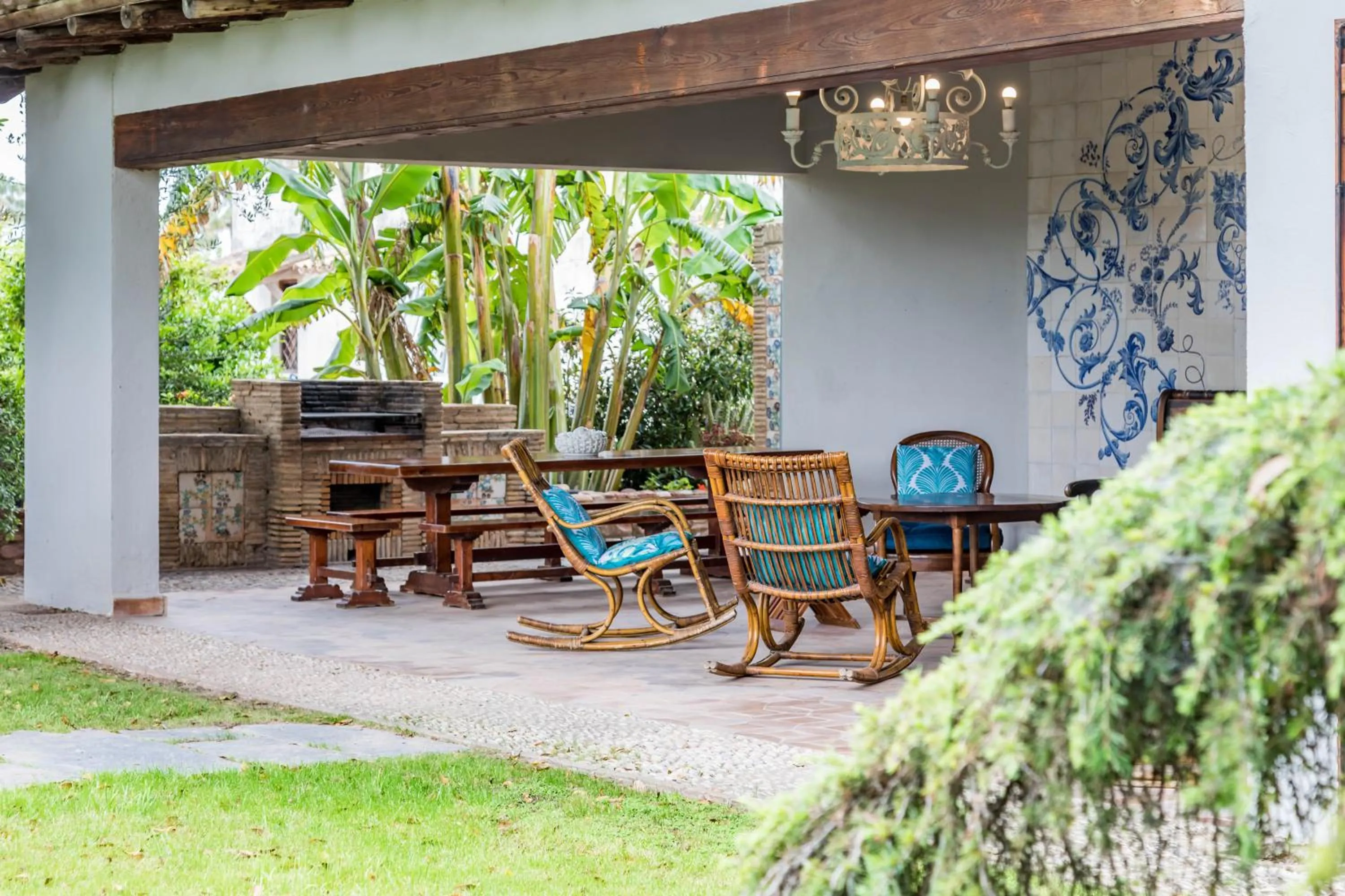 Patio in Alquería Calatrava B&B