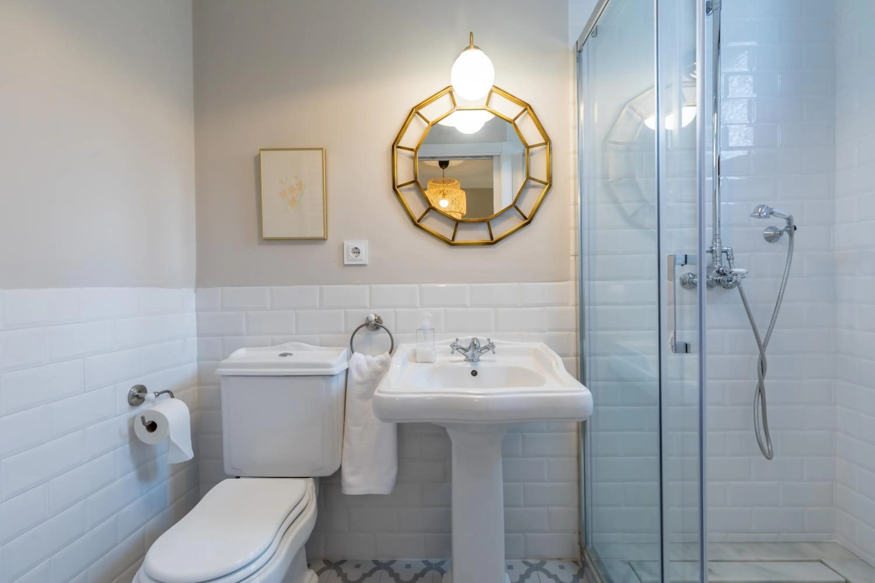 Bathroom in Alquería Calatrava B&B