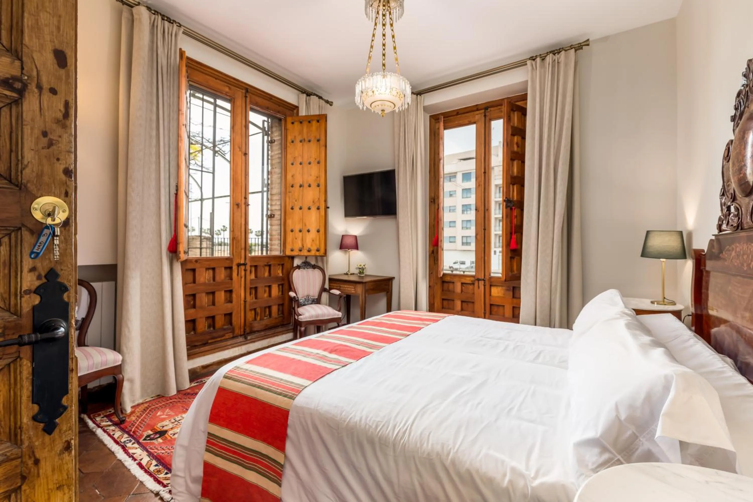 Bedroom, Bed in Alquería Calatrava B&B