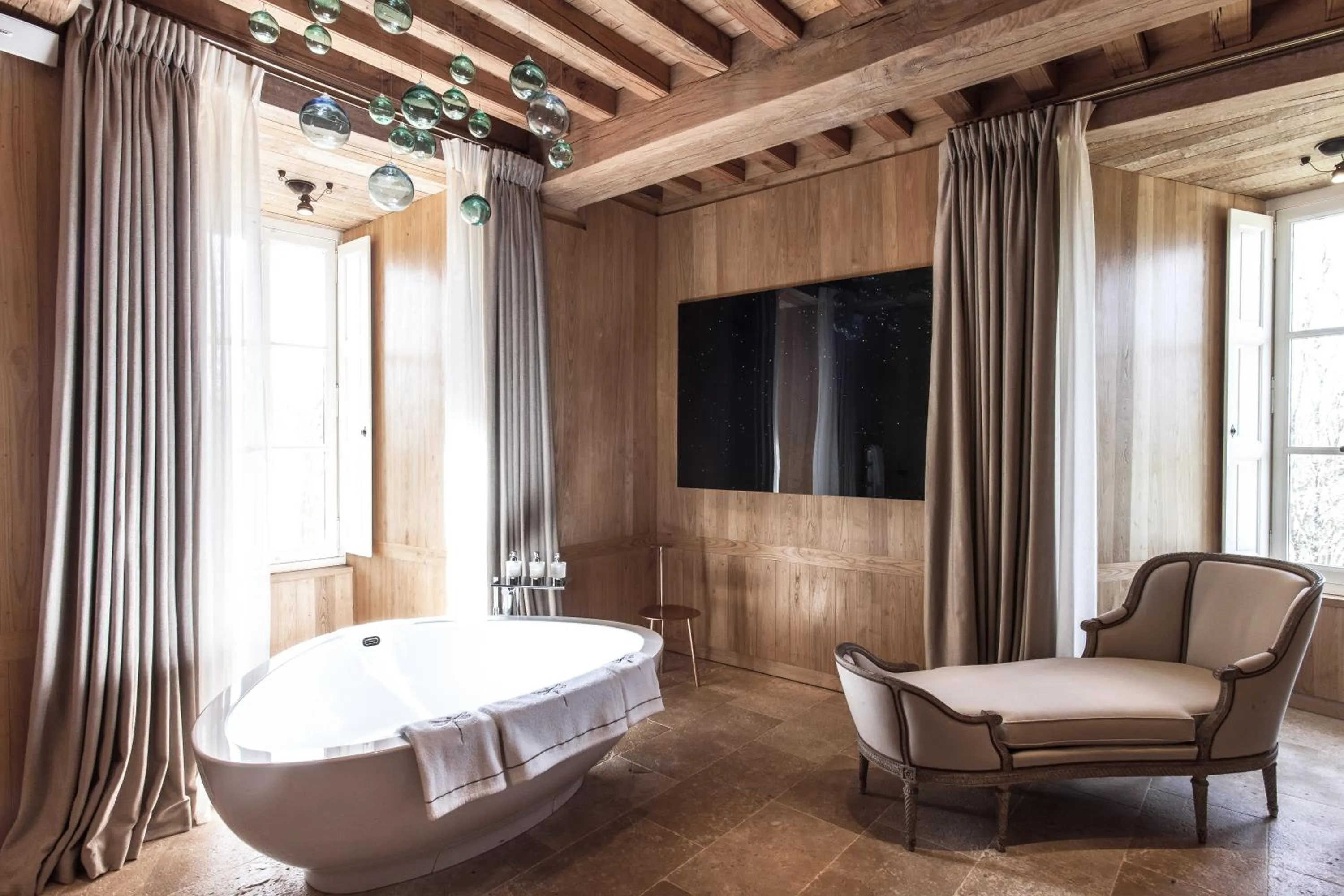 Bathroom in Domaine des Etangs, Auberge Collection