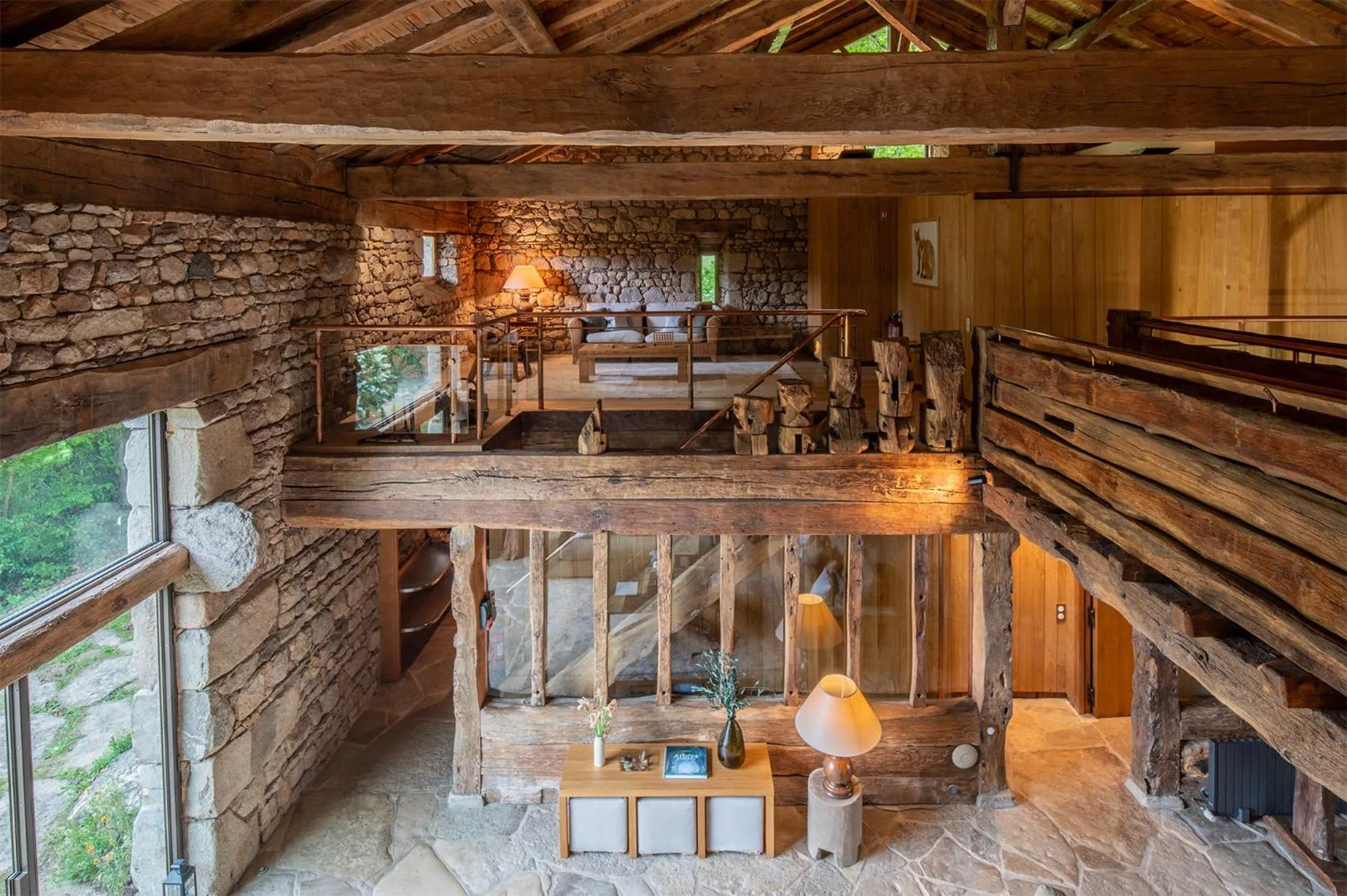 Living room in Domaine des Etangs, Auberge Collection