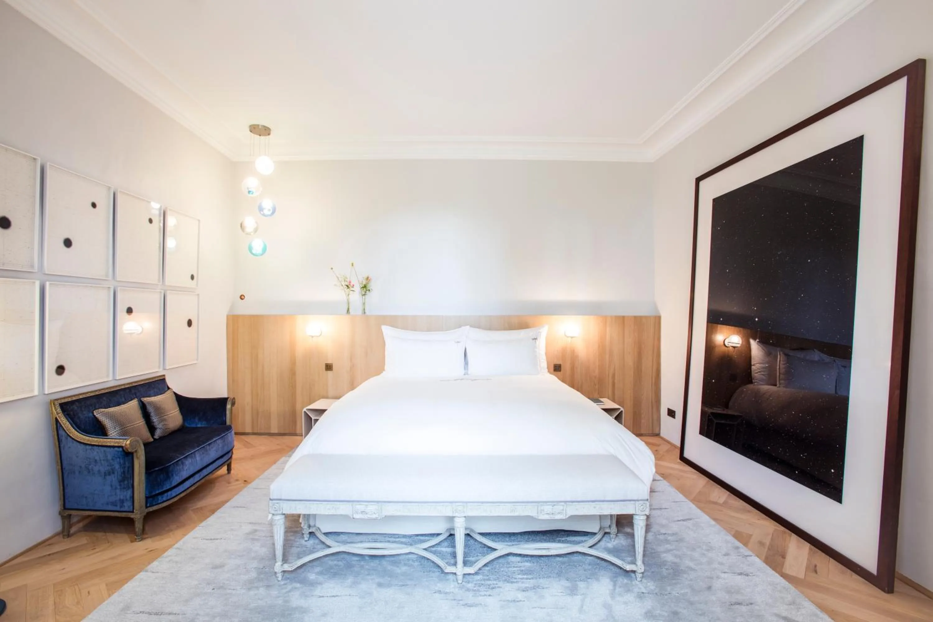 Bedroom, Bed in Domaine des Etangs, Auberge Collection