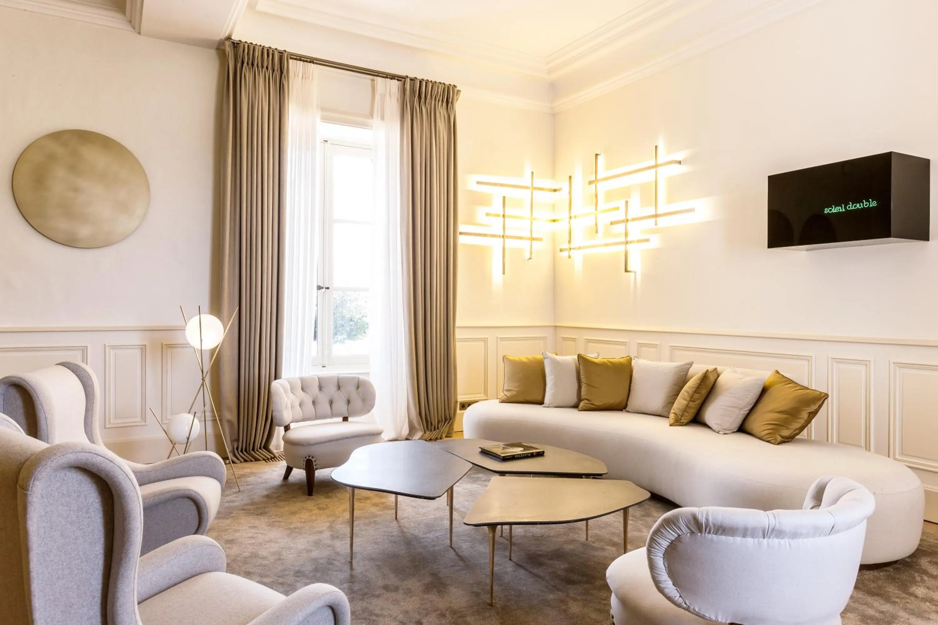 Living room in Domaine des Etangs, Auberge Collection