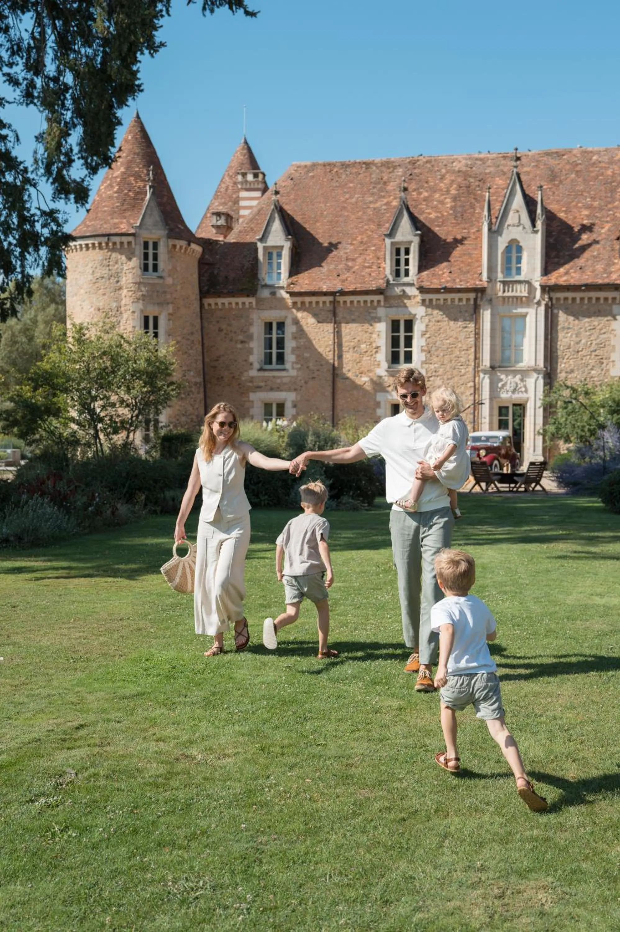 Garden in Domaine des Etangs, Auberge Collection