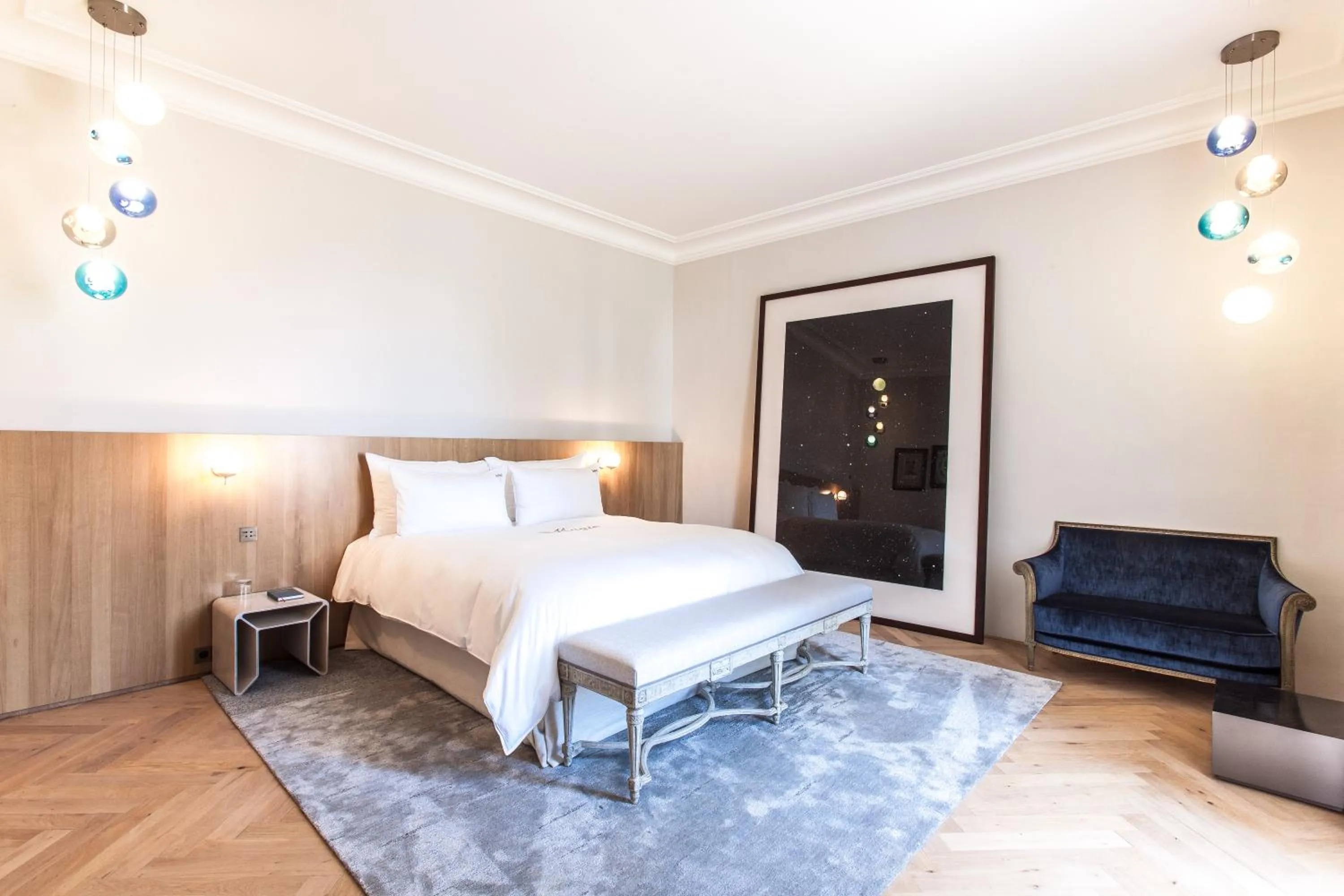 Bedroom, Bed in Domaine des Etangs, Auberge Collection