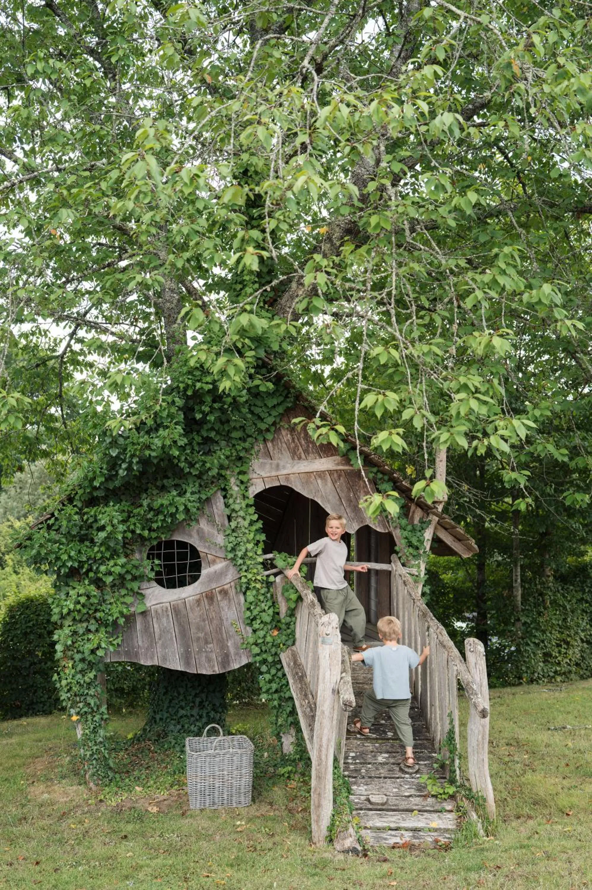 Children play ground in Domaine des Etangs, Auberge Collection