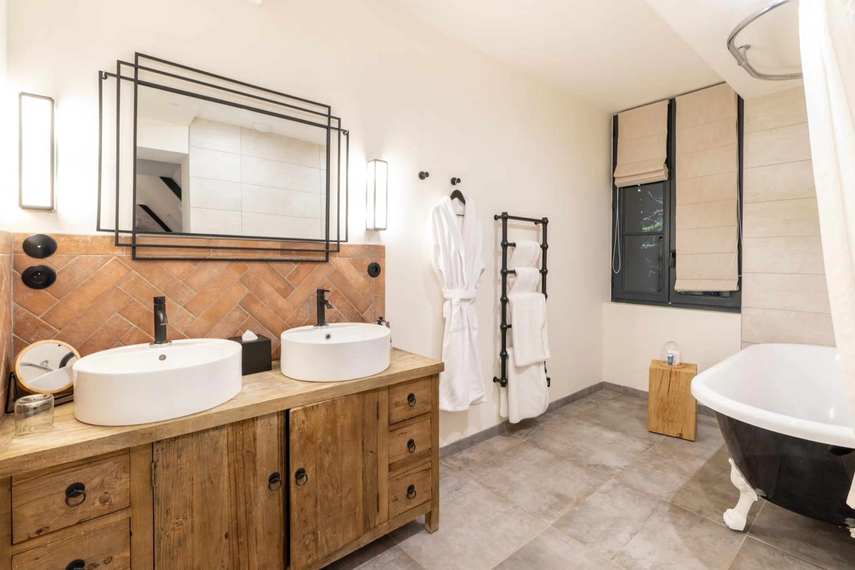 Bathroom in Les Jardins de Coppélia