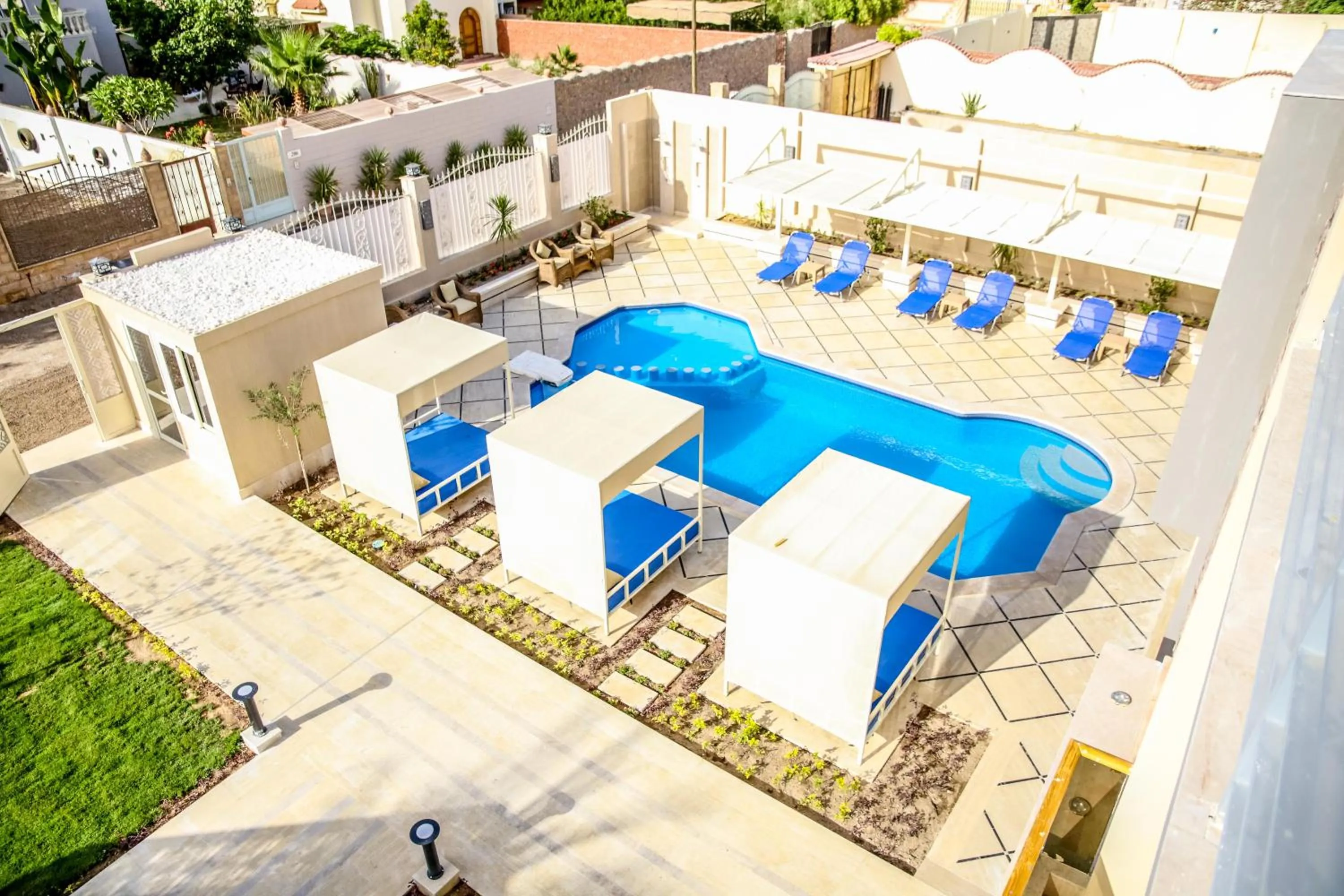 Bird's eye view in Serenity Home Hurghada