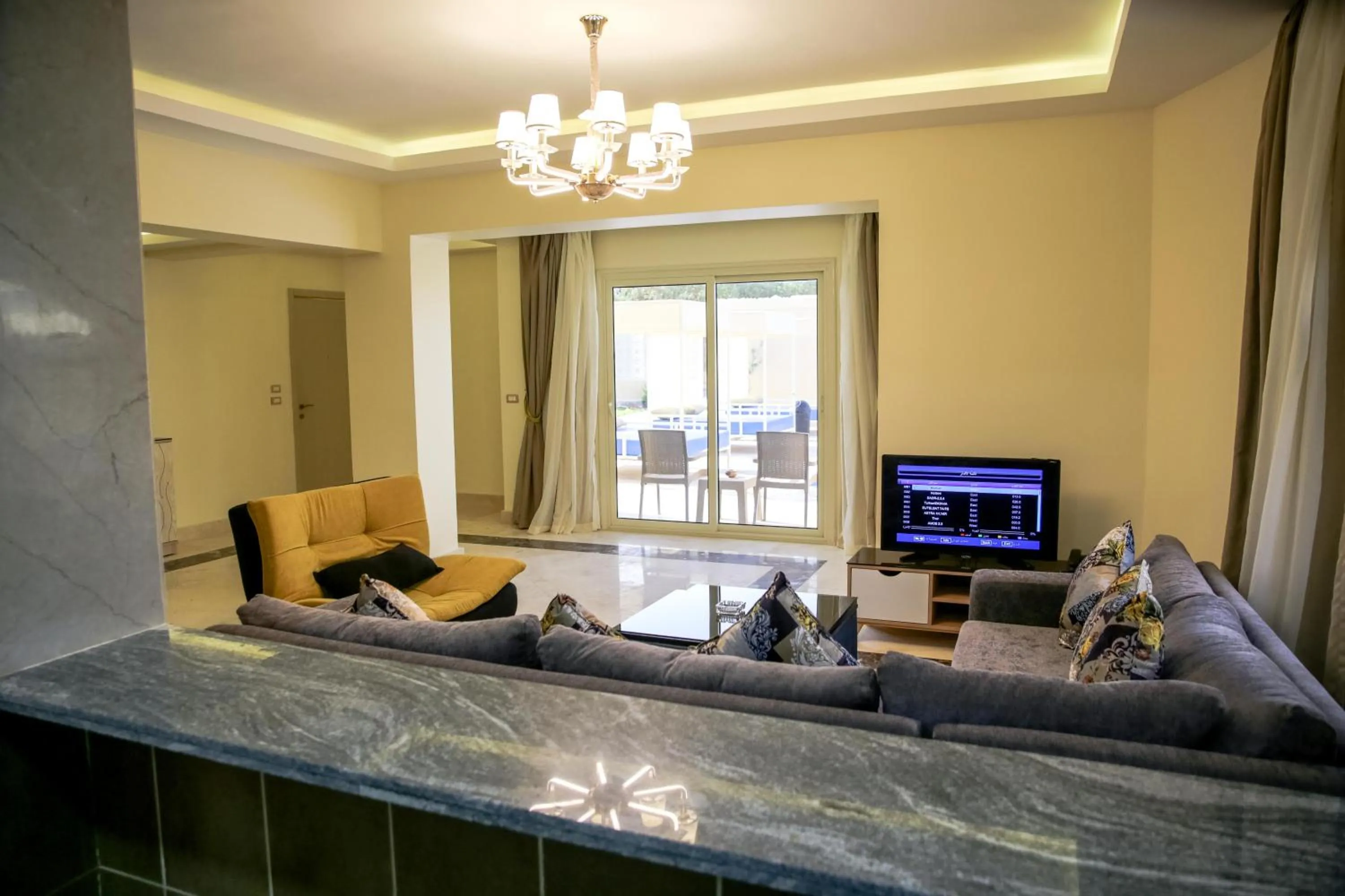 Living room in Serenity Home Hurghada