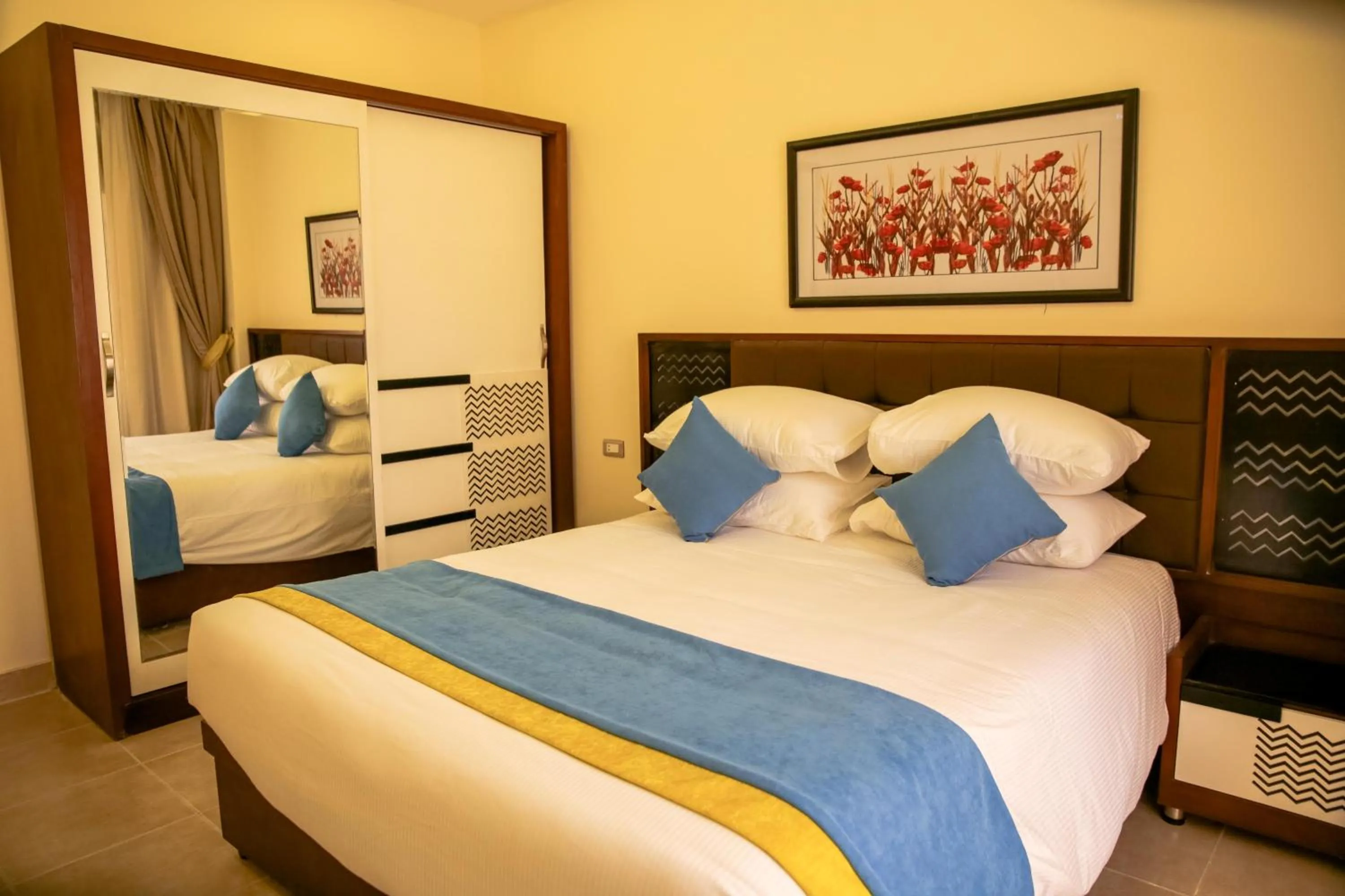 Bedroom, Bed in Serenity Home Hurghada