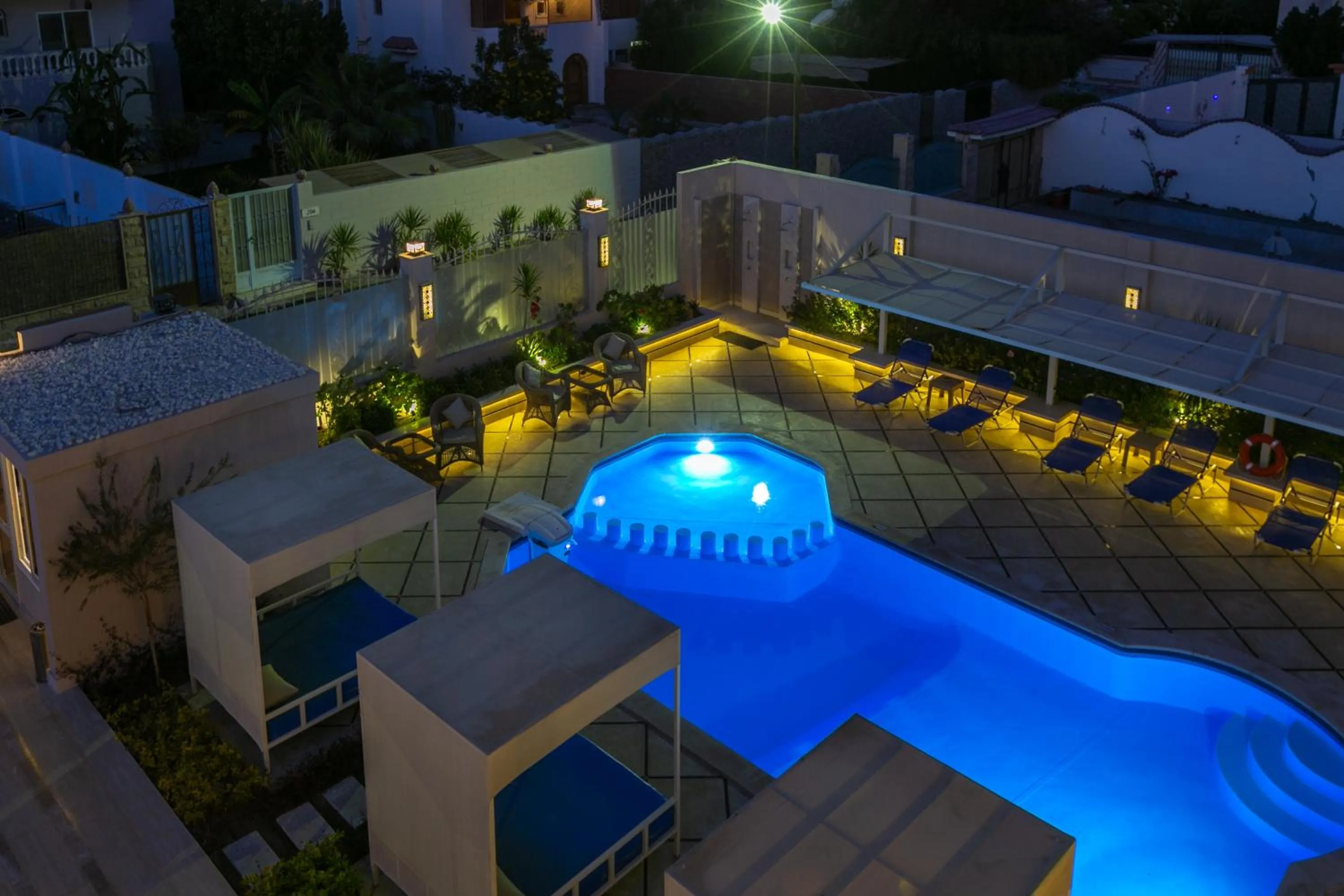 Pool view in Serenity Home Hurghada