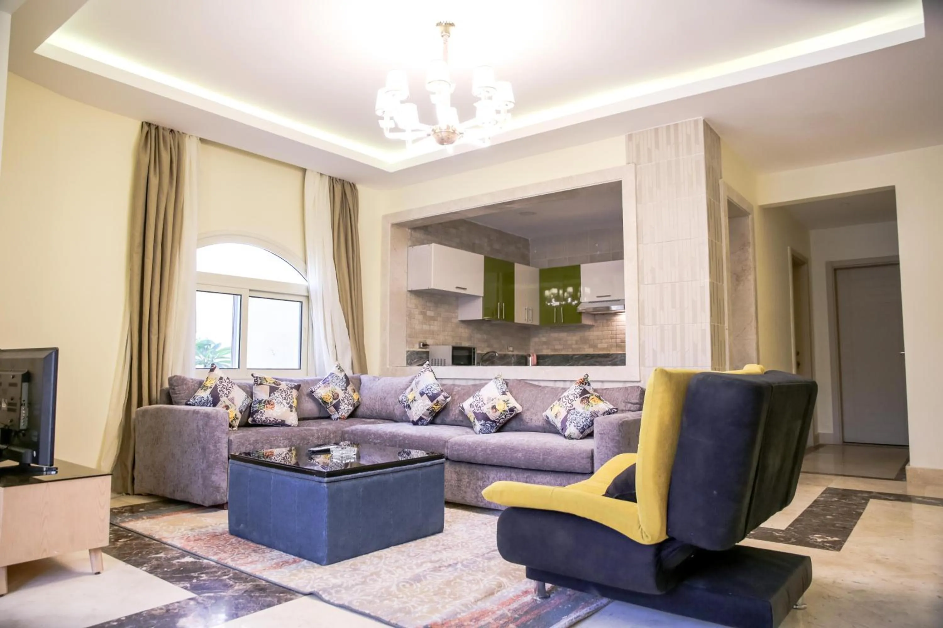 Living room in Serenity Home Hurghada