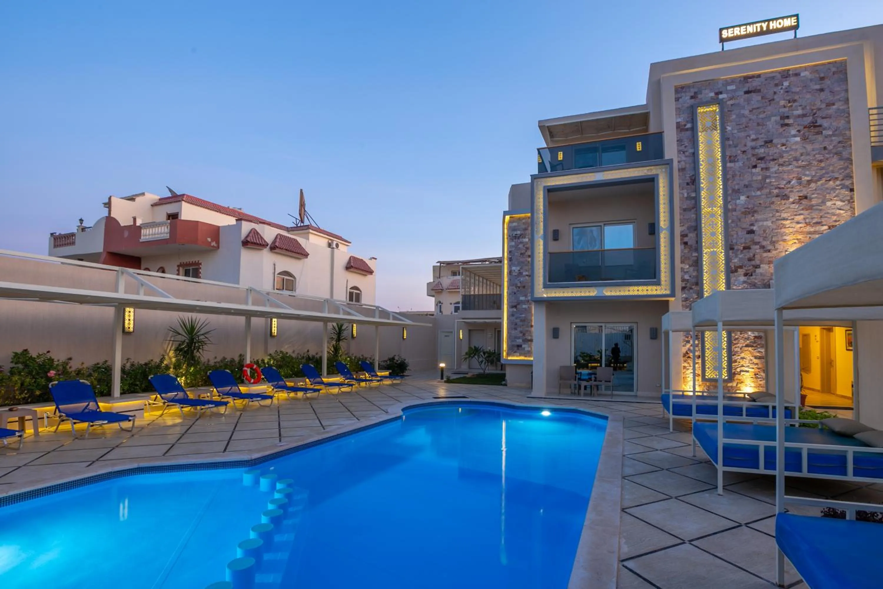 Swimming pool in Serenity Home Hurghada