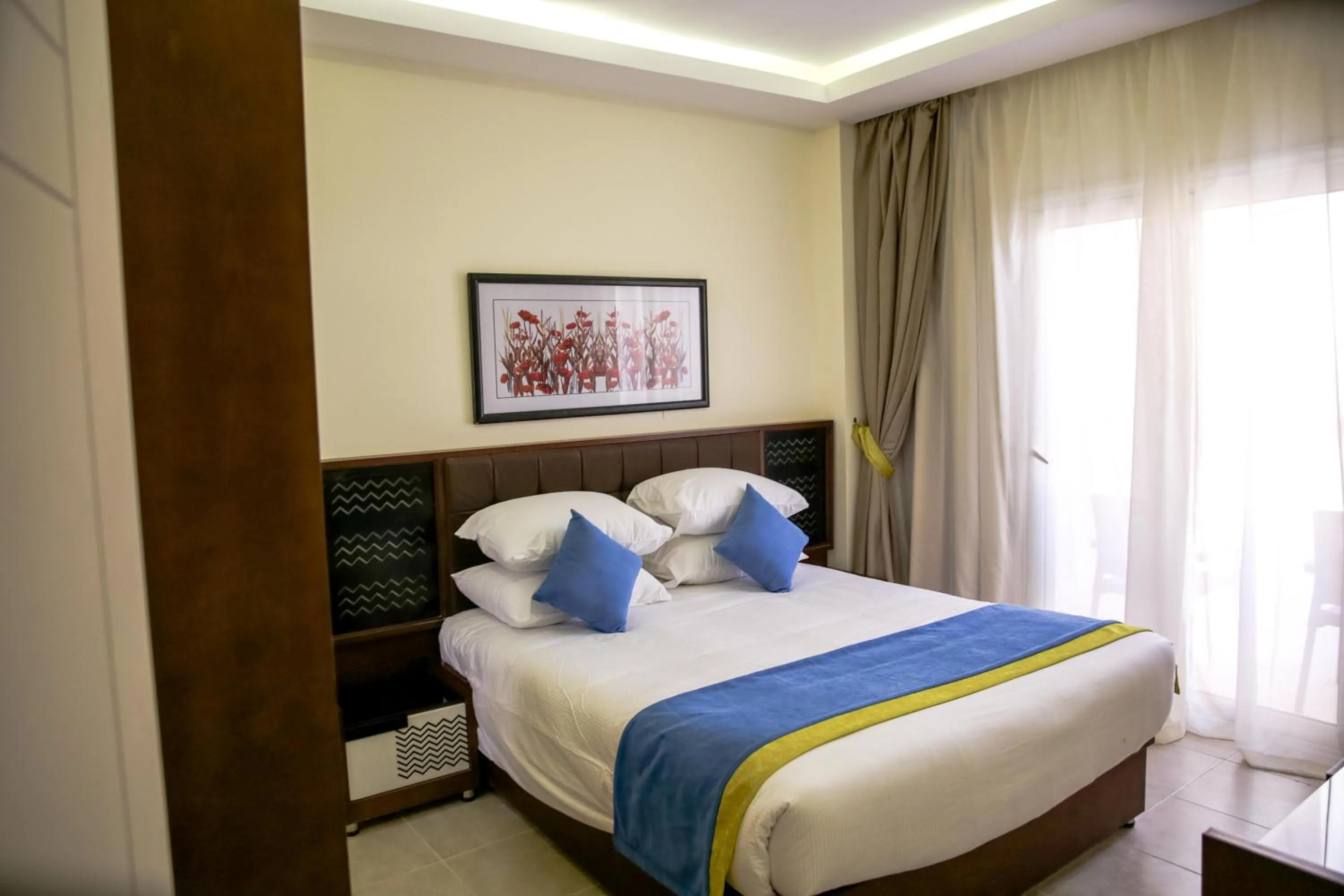 Bedroom, Bed in Serenity Home Hurghada