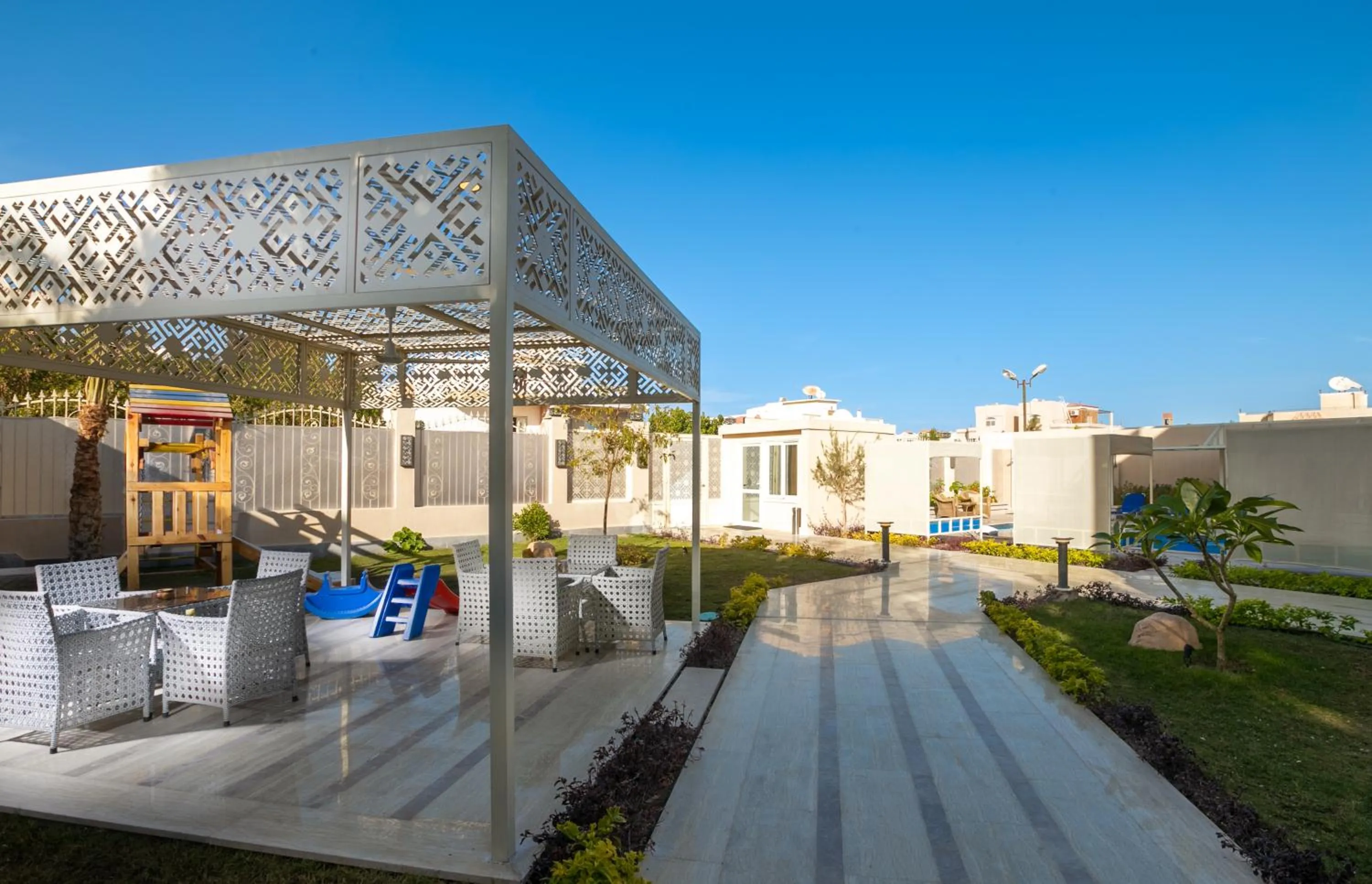 Patio in Serenity Home Hurghada