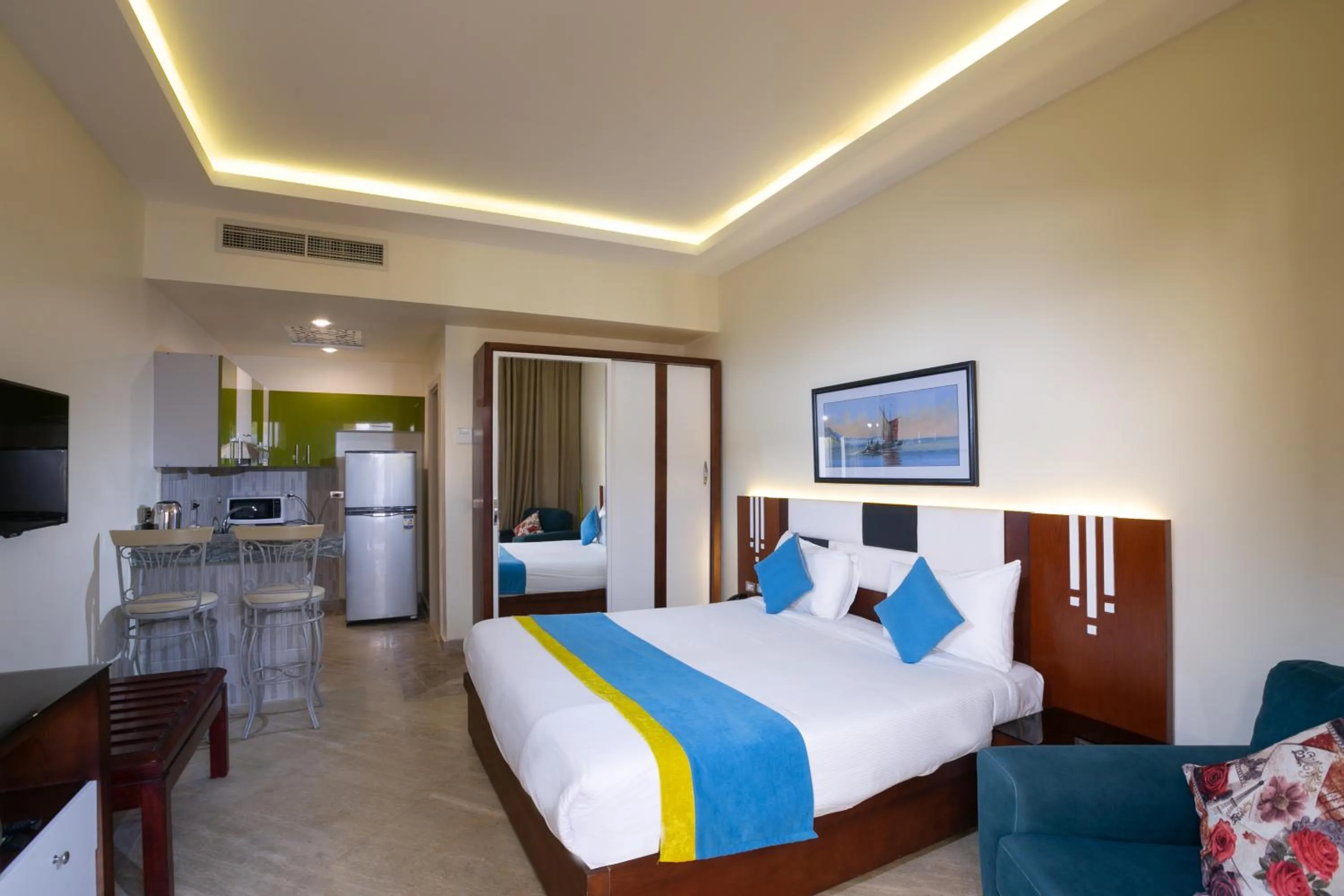 Bedroom, Bed in Serenity Home Hurghada