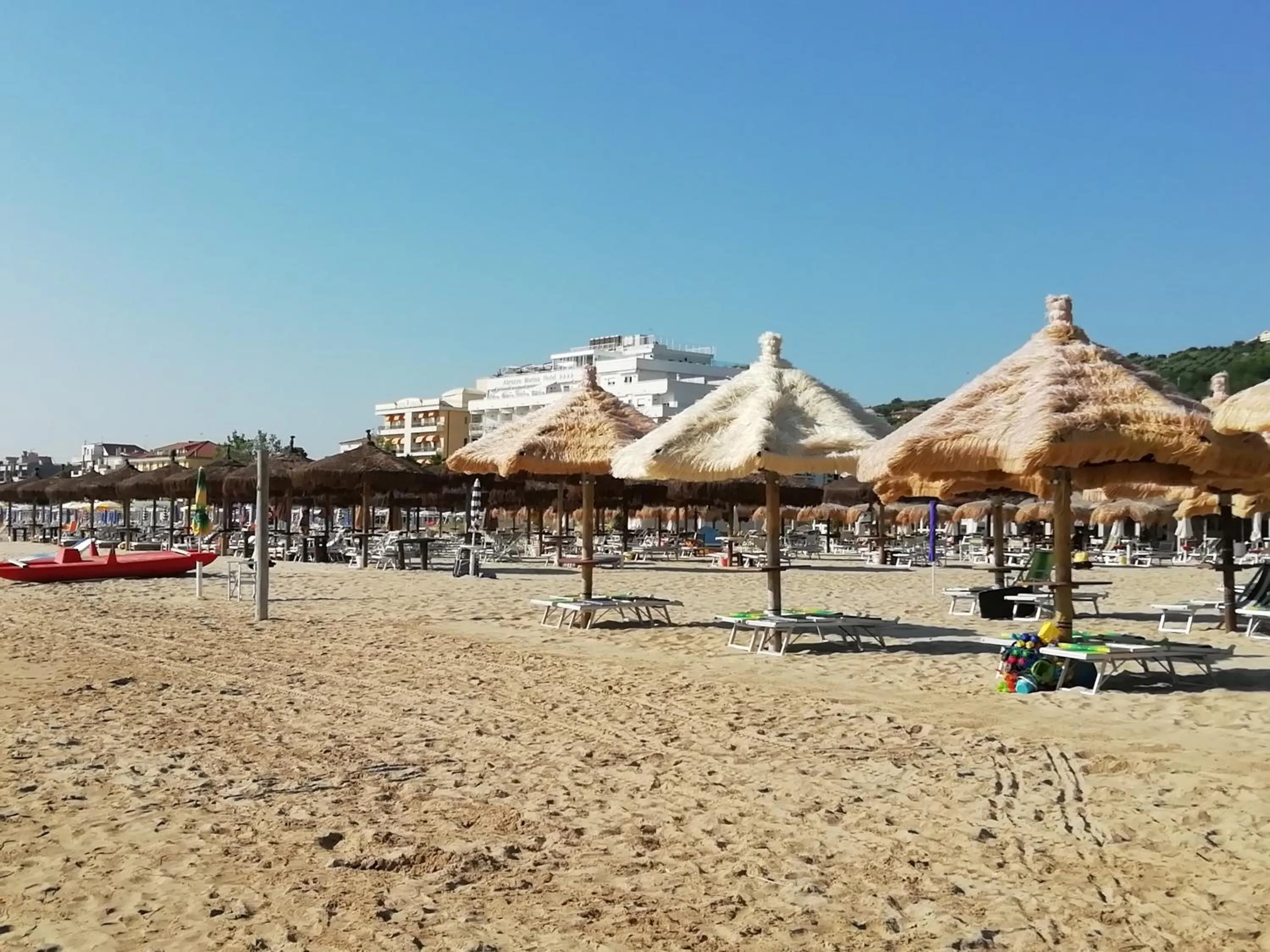 Beach in Silvi d'aMare
