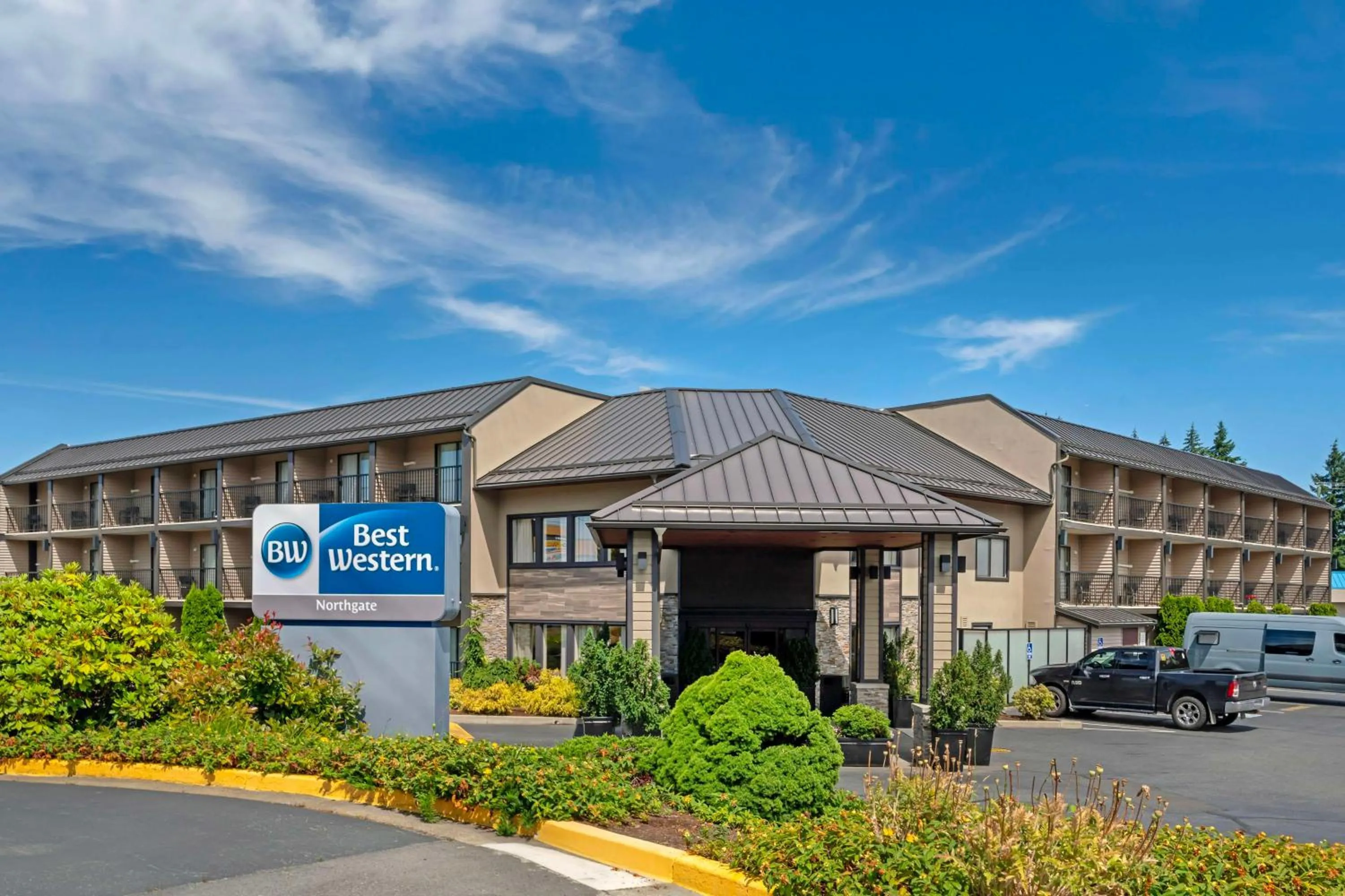 Property building in Best Western Northgate