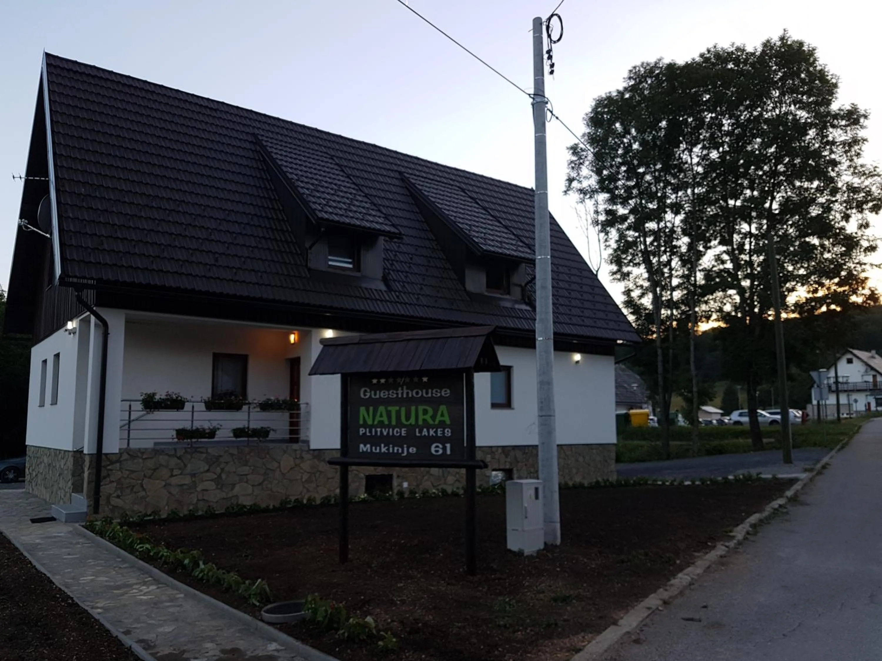 Property building in Natura Plitvice Lakes