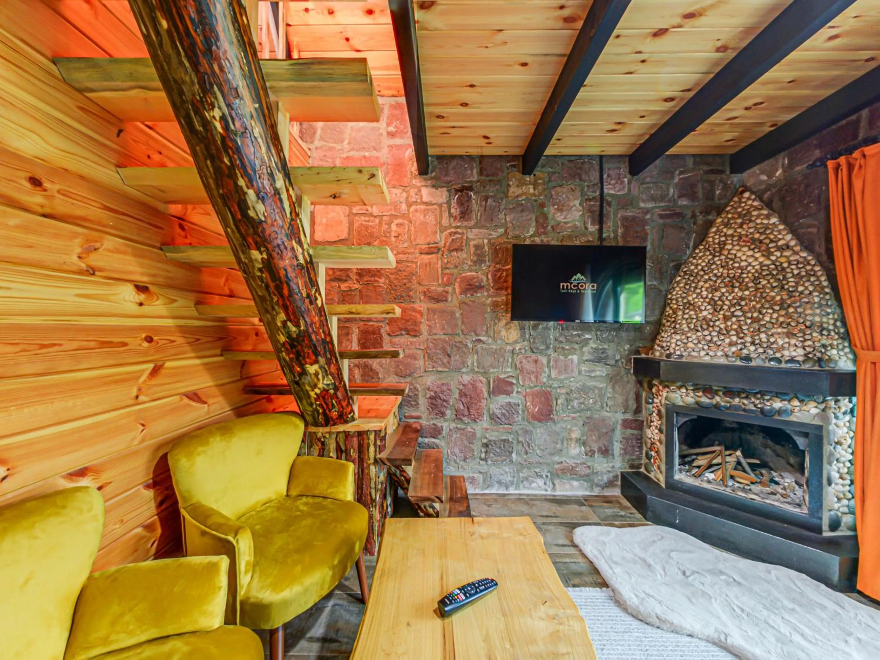 Living room in Mcora Tatil Köyü