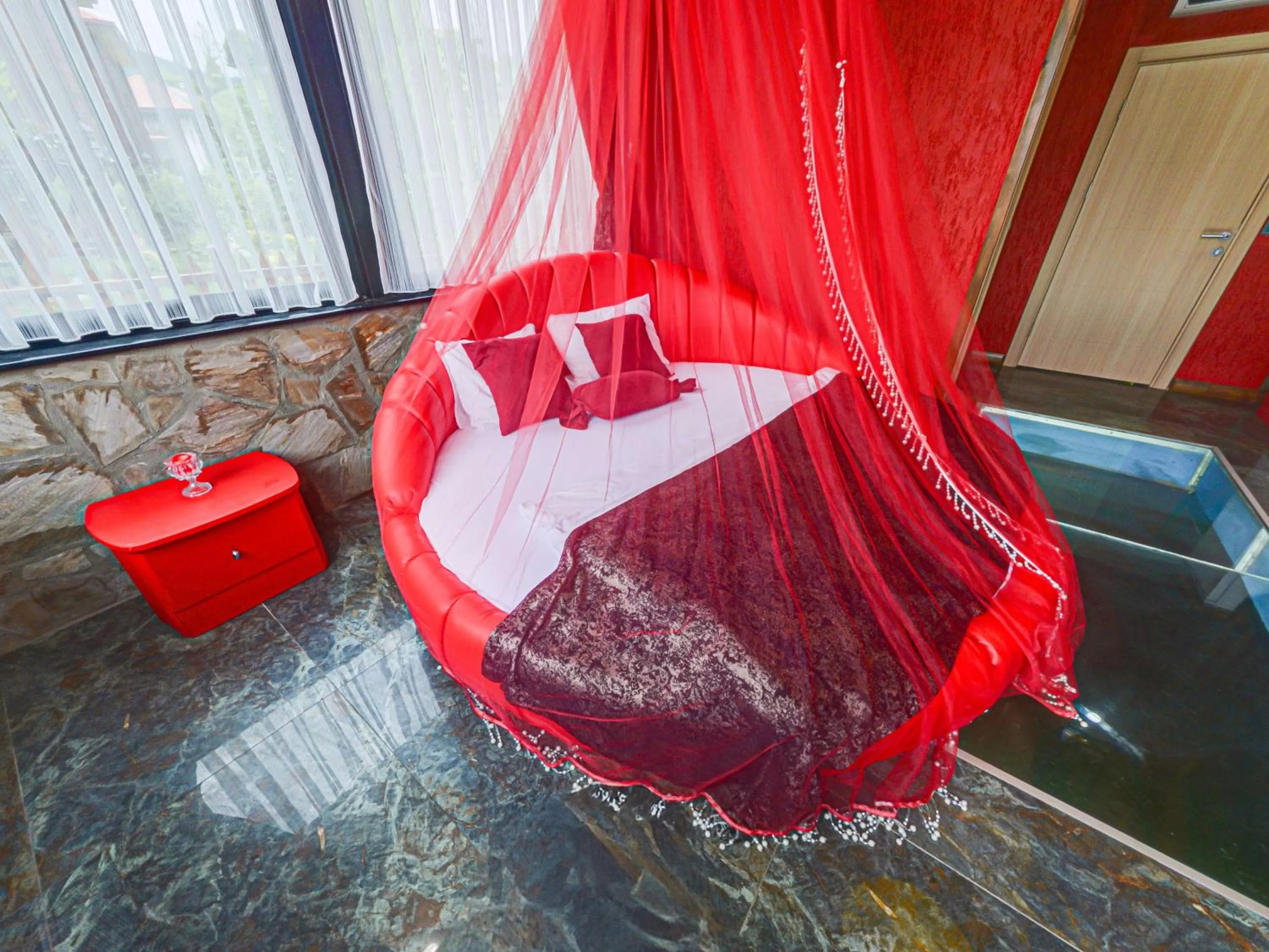 Bed in Mcora Tatil Köyü